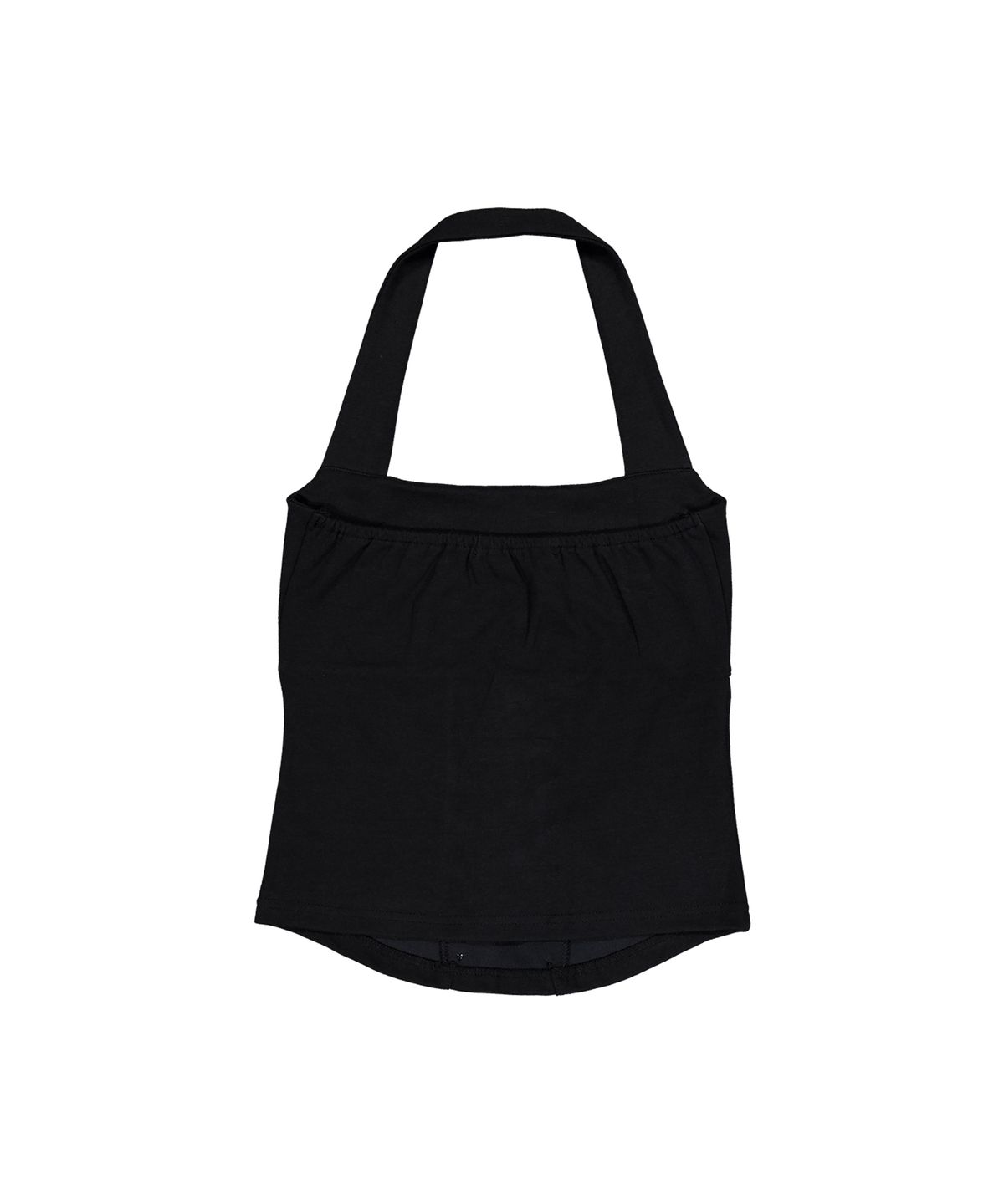 셋업이엑스이(SETUP-EXE) LOGO HALTER TANK TOP / BLACK