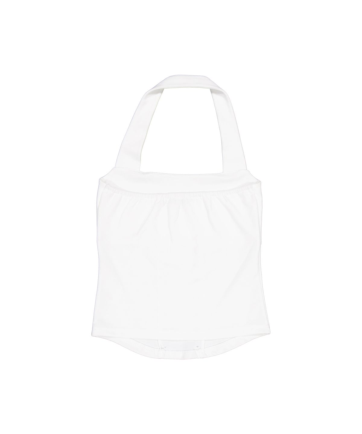 셋업이엑스이(SETUP-EXE) LOGO HALTER TANK TOP / IVORY