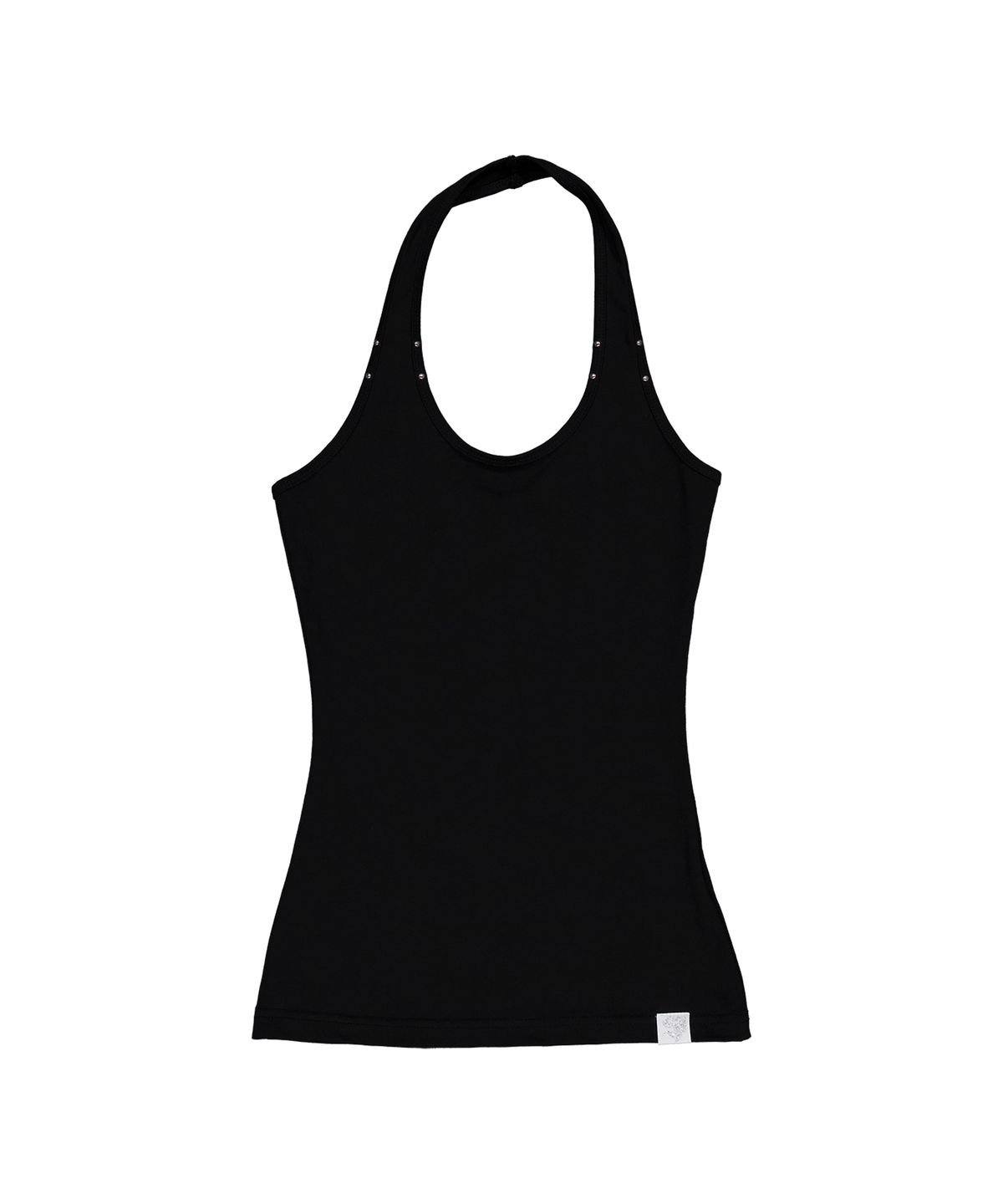 셋업이엑스이(SETUP-EXE) BASIC HALTERNECK TOP / BLACK