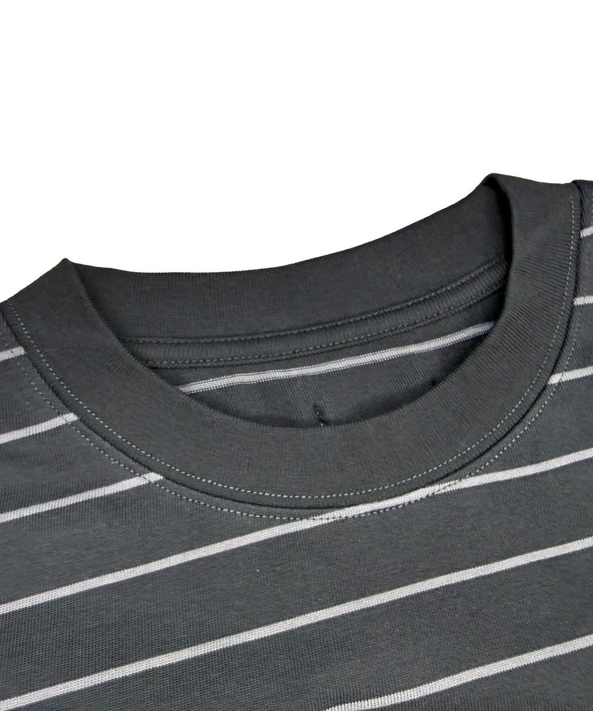 스티그마(STIGMA) STRIPE LONG SLEEVES CHARCOAL