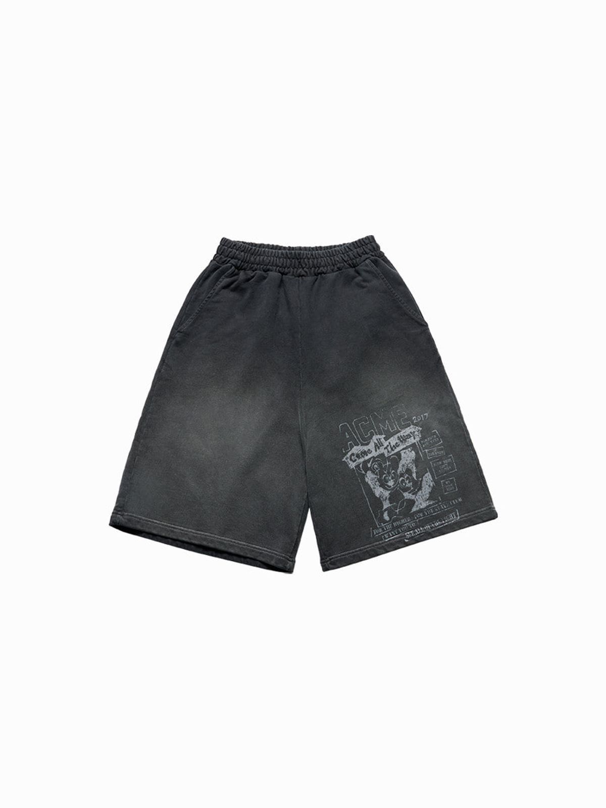 아크메드라비(ACME DE LA VIE) GARMENT DYING SHORT PANTS