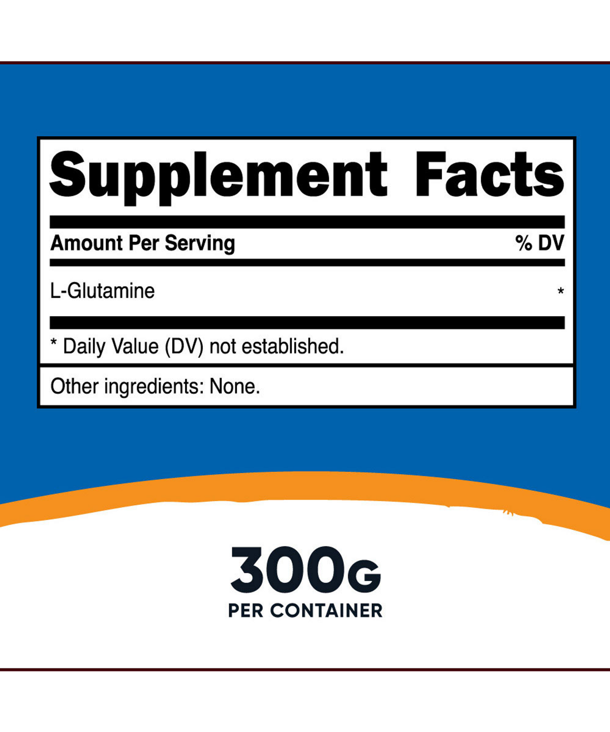 뉴트리코스트(NUTRICOST) L 글루타민 300g