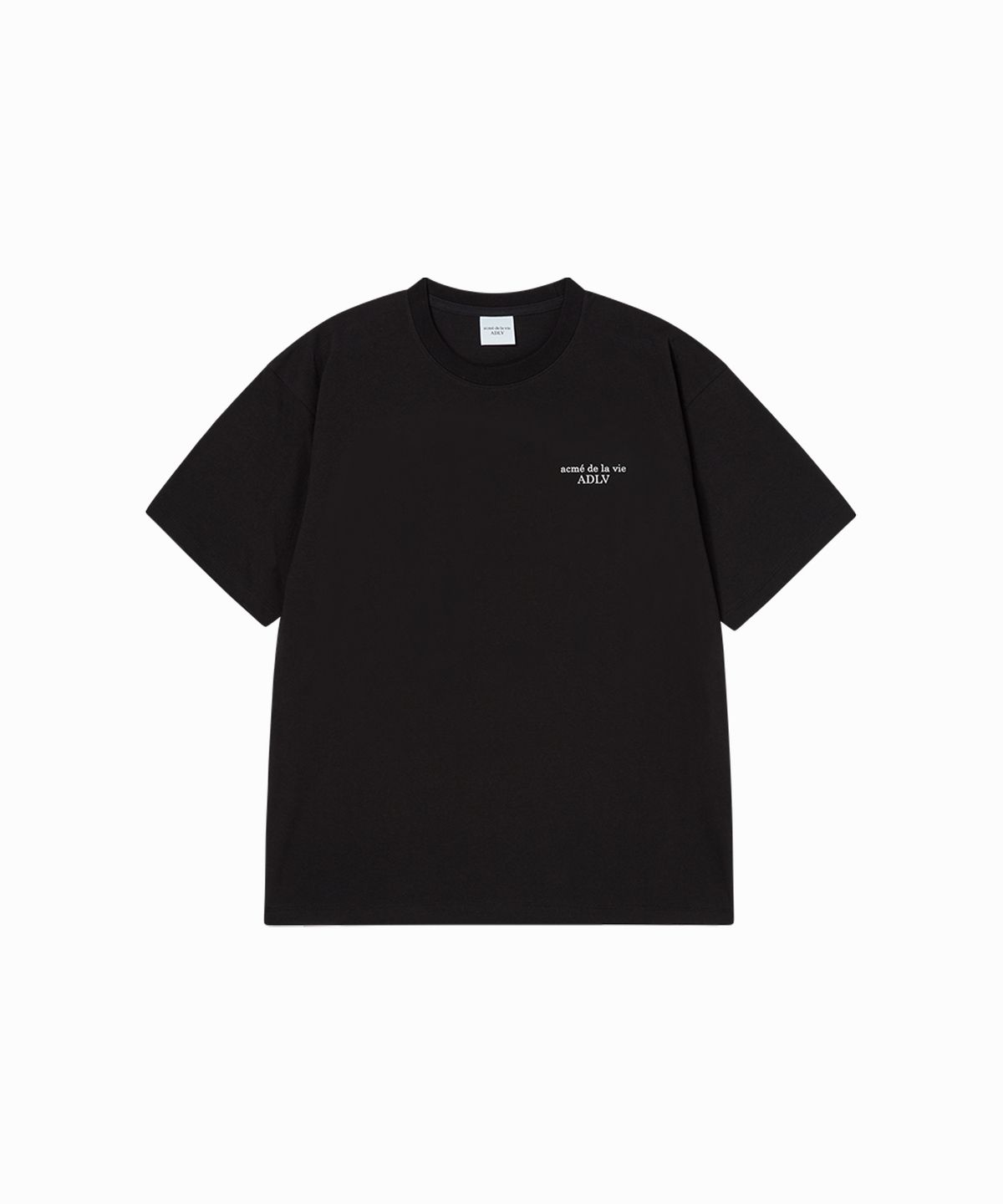 아크메드라비(ACME DE LA VIE) FLOCKING BASIC LOGO SHORT SLEEVE T-SHIRT