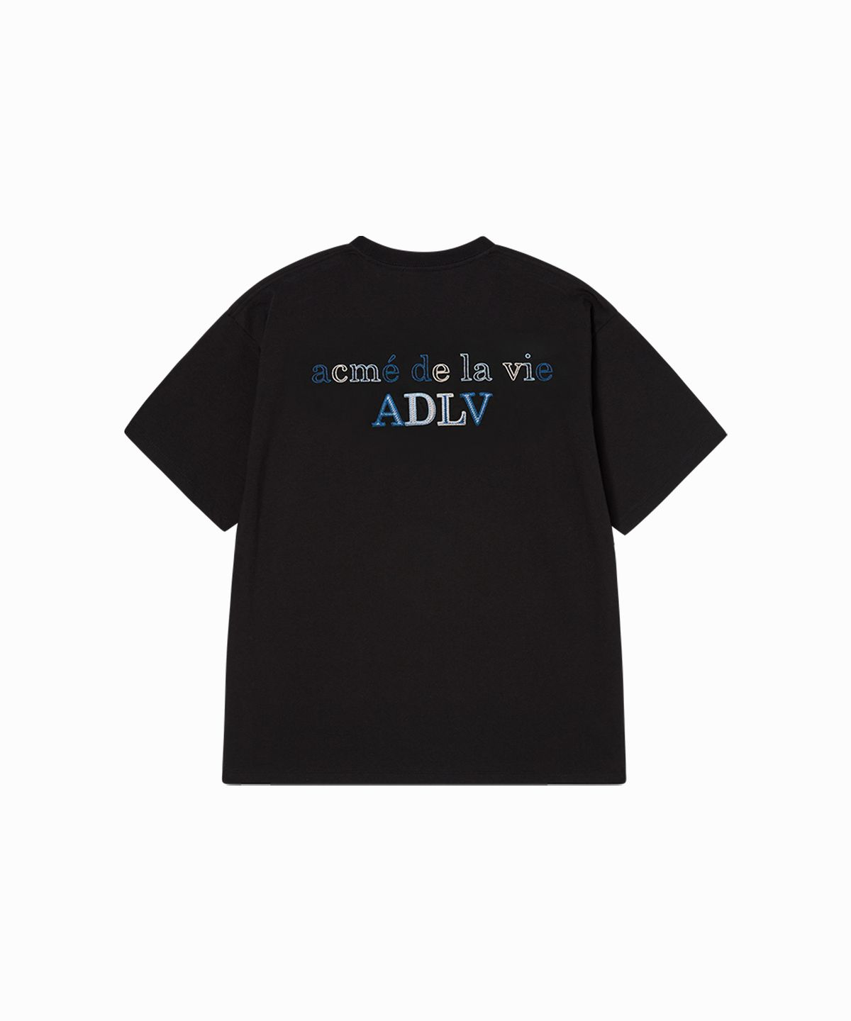 아크메드라비(ACME DE LA VIE) TRIPLE CHAIN EMBO BASIC LOGO SHORT SLEEVE T-SHIRT