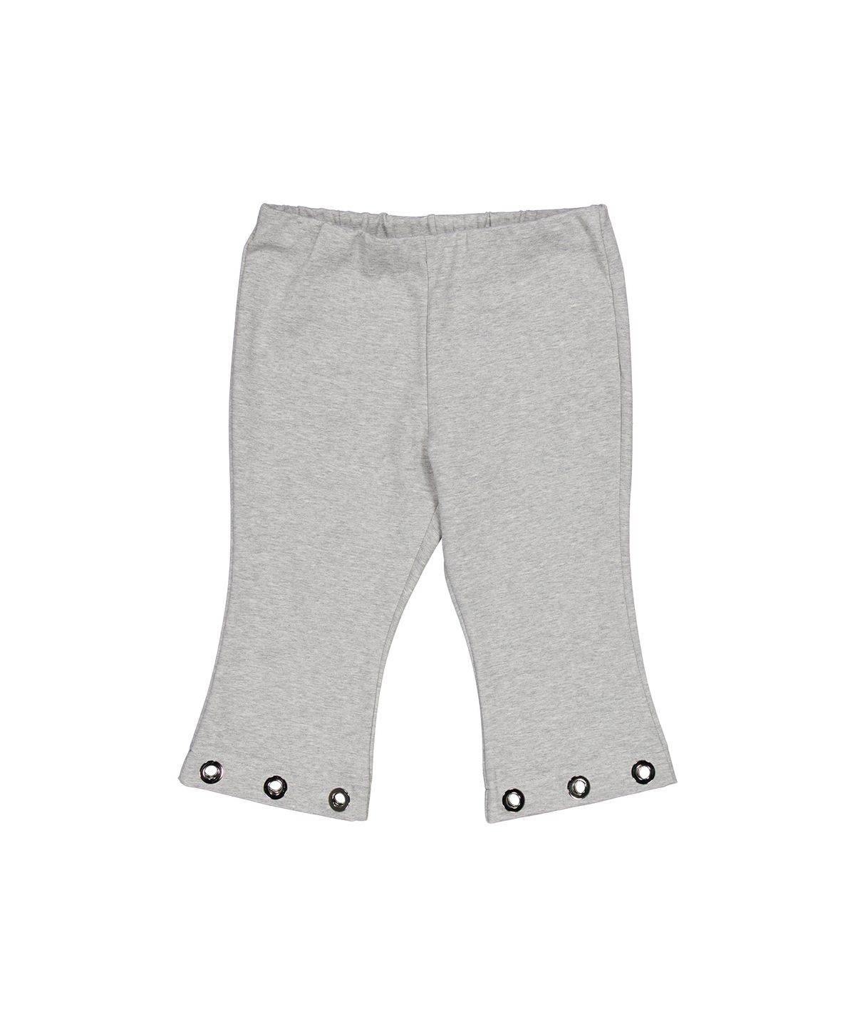 셋업이엑스이(SETUP-EXE) EYELET CAPRI LEGGINGS / MELANGE GRAY
