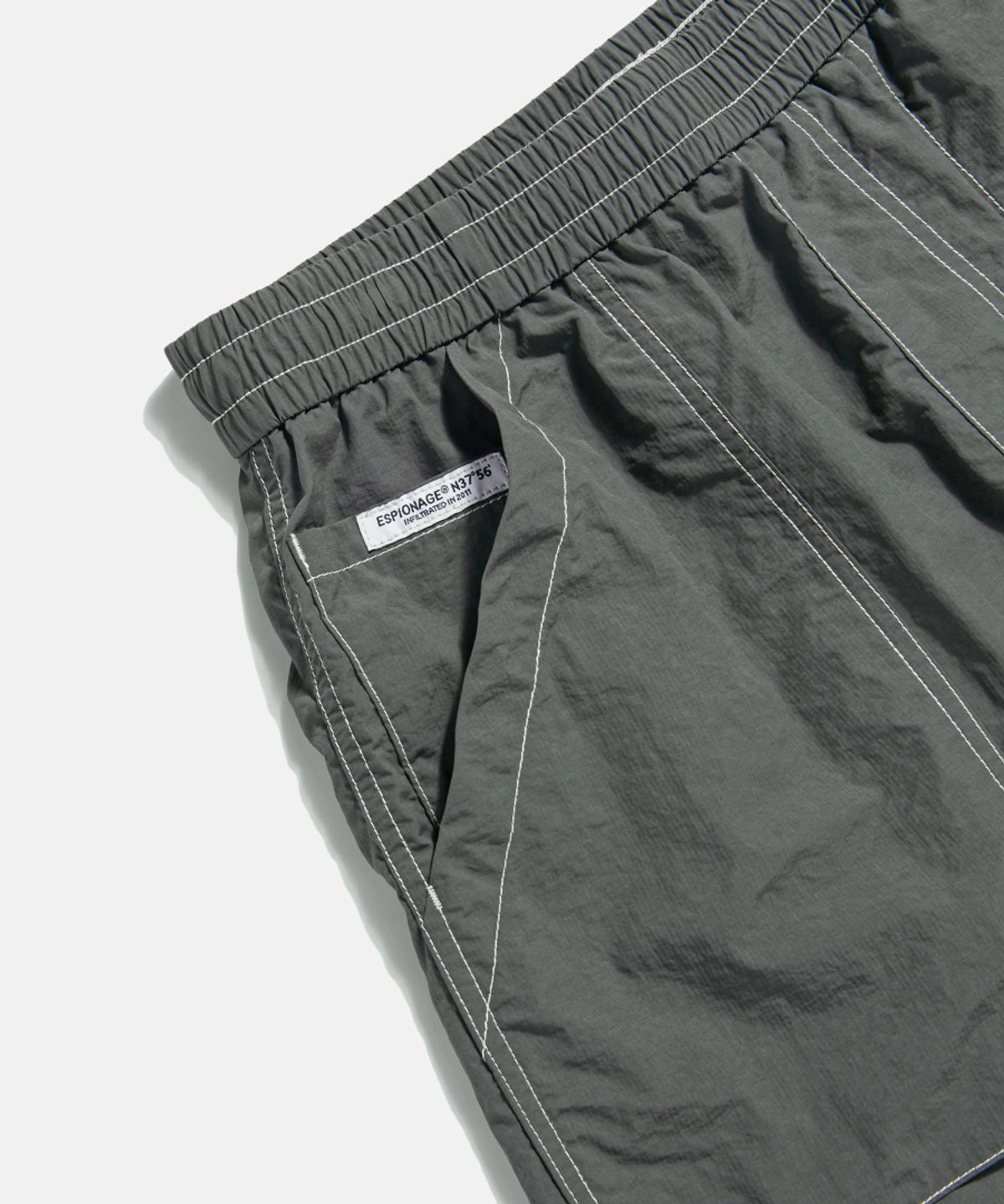 에스피오나지(ESPIONAGE) Surfer Shorts (Nylon) Slate
