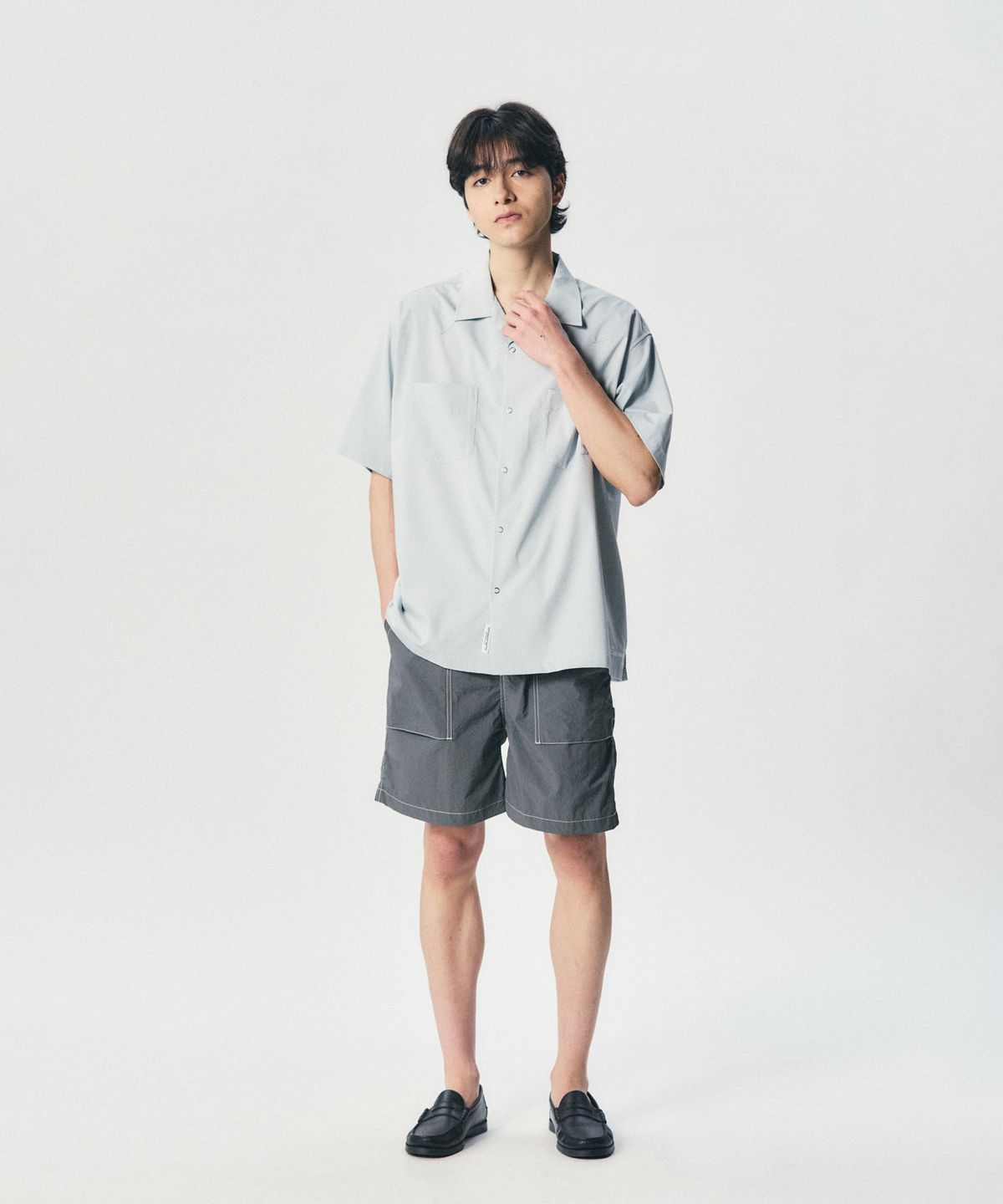 에스피오나지(ESPIONAGE) Surfer Shorts (Nylon) Slate