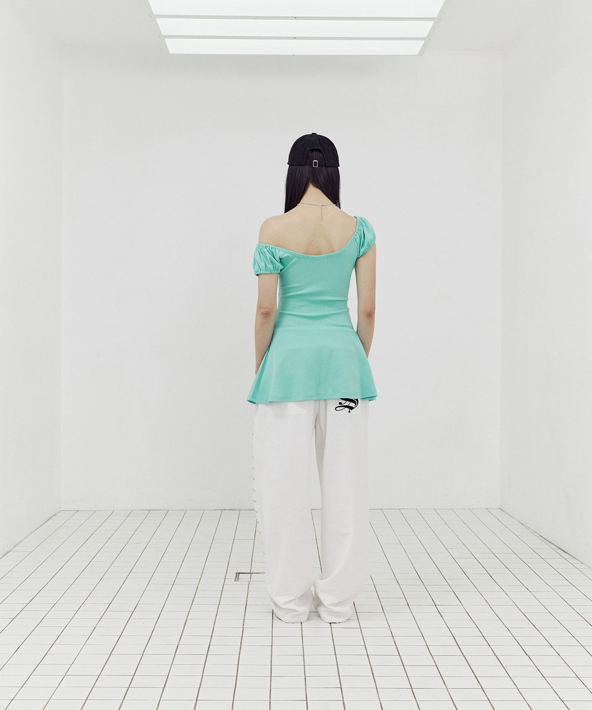 셋업이엑스이(SETUP-EXE) LOGO SLIT OPS / MINT