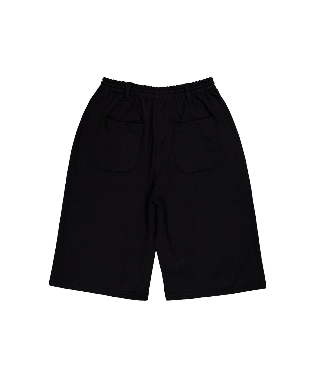 셋업이엑스이(SETUP-EXE) DOUBLE LAYERED BERMUDA PANTS / BLACK