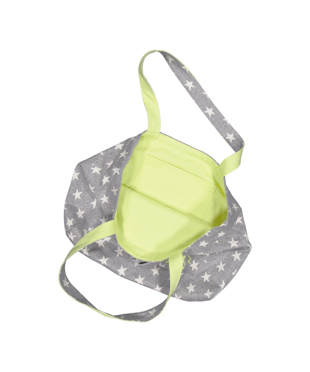 셋업이엑스이(SETUP-EXE) STAR HOODIE SHOPPER BAG / MELANGE GRAY
