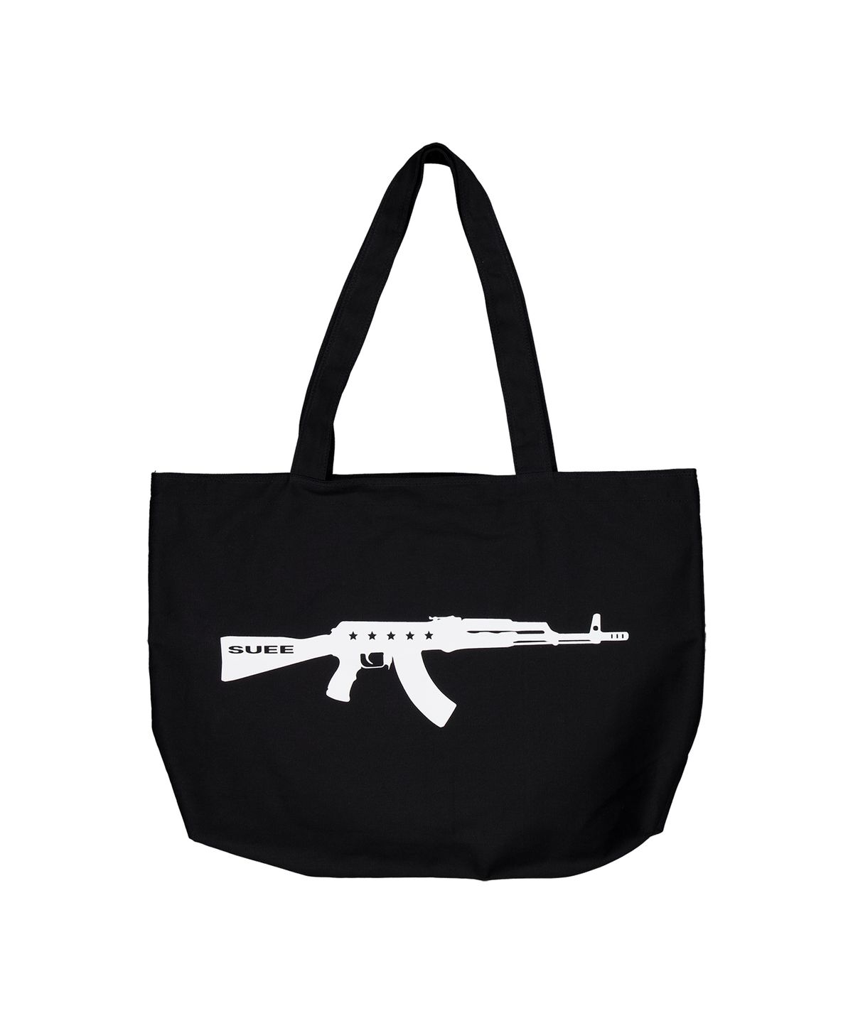 셋업이엑스이(SETUP-EXE) BULLET HOLE SHOPPER BAG / BLACK
