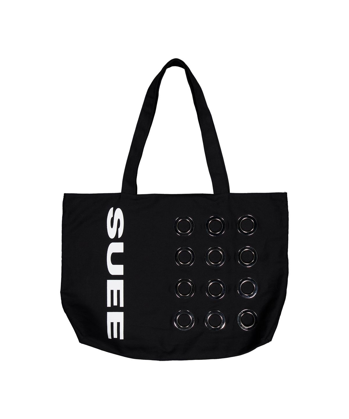 셋업이엑스이(SETUP-EXE) BULLET HOLE SHOPPER BAG / BLACK