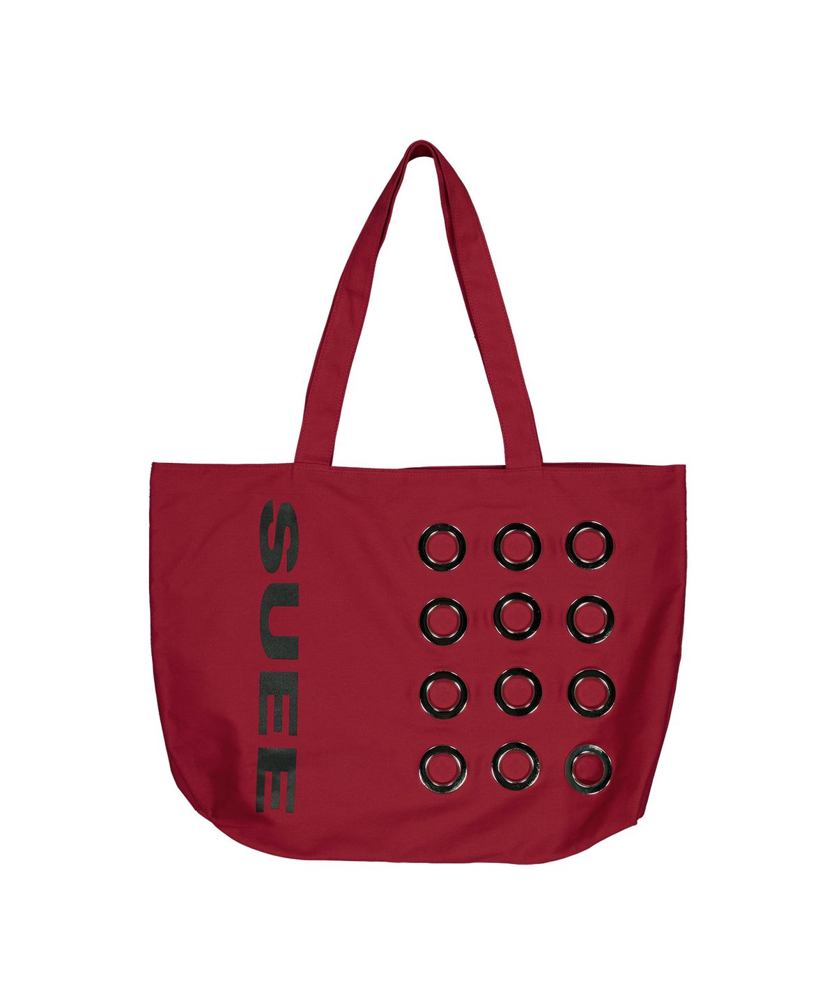 셋업이엑스이(SETUP-EXE) BULLET HOLE SHOPPER BAG / RED