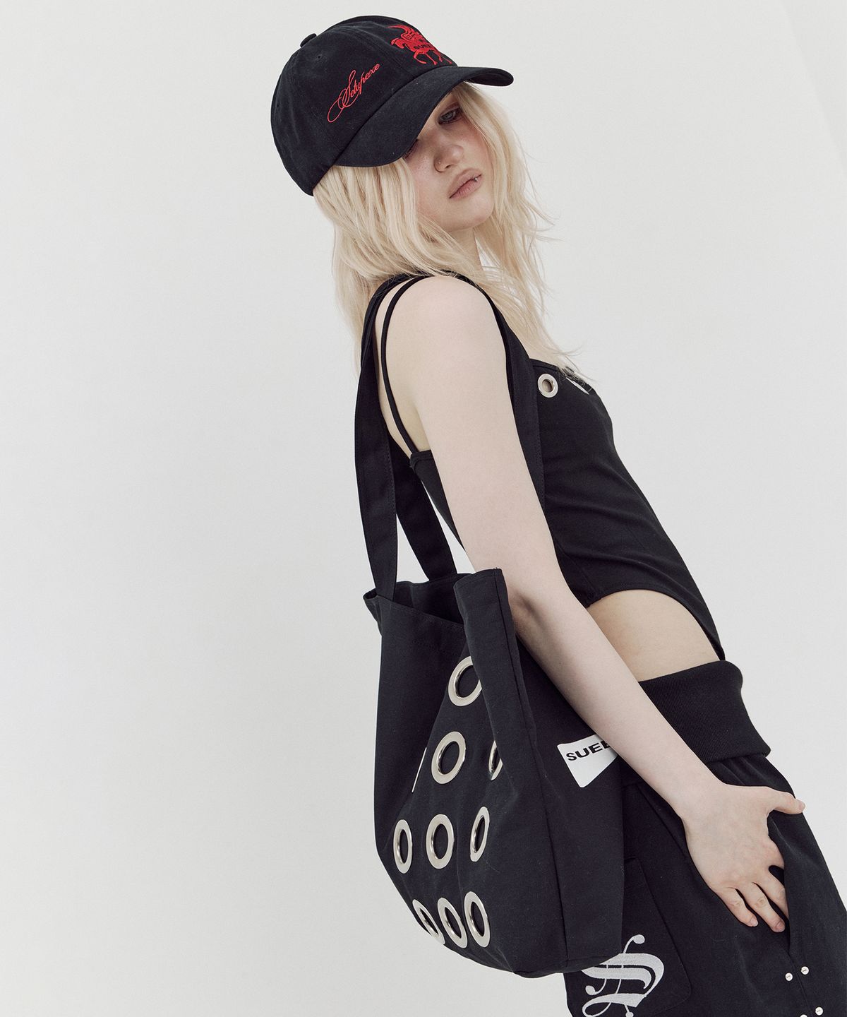 셋업이엑스이(SETUP-EXE) PEGASUS BALL CAP / BLACK
