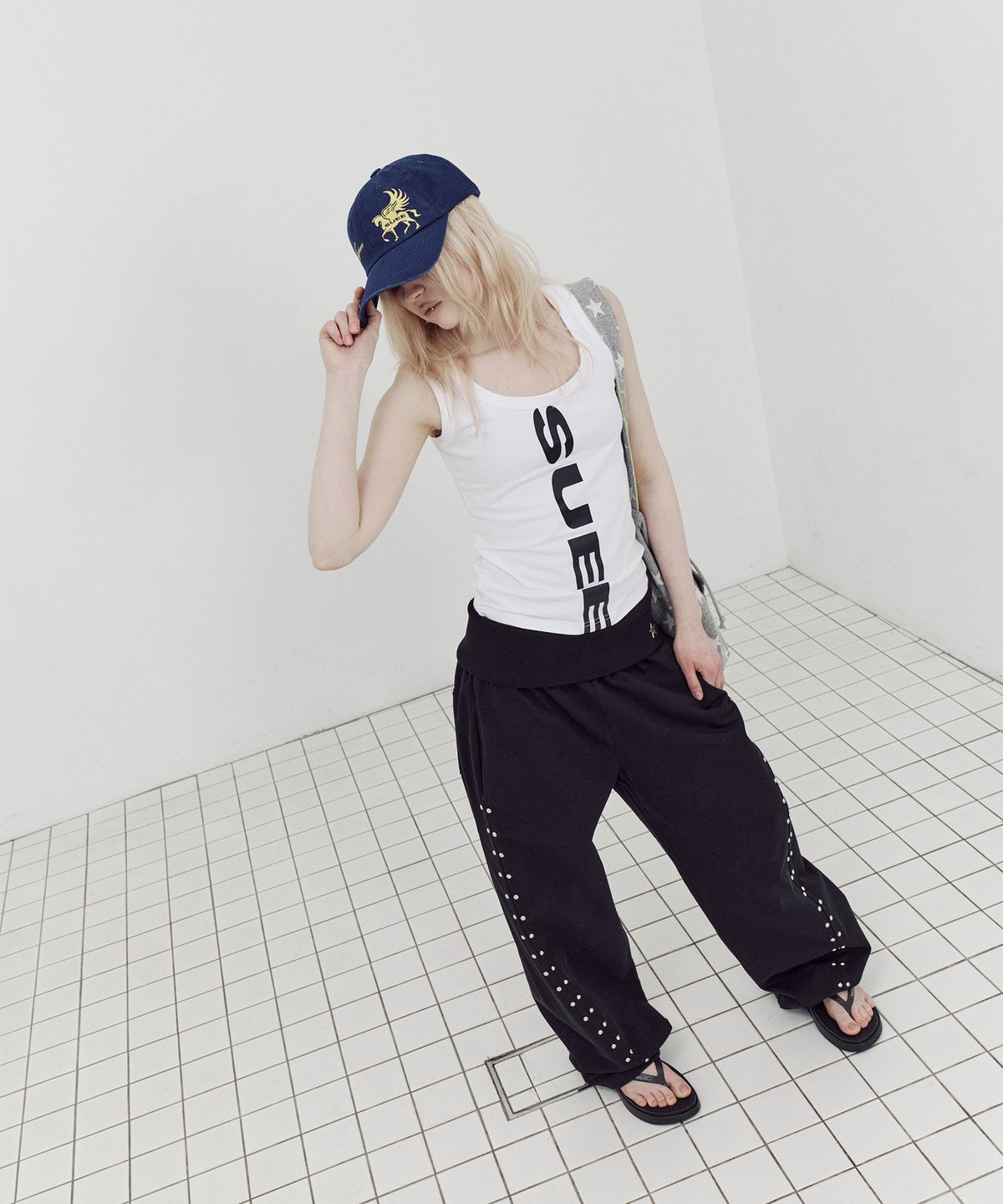 셋업이엑스이(SETUP-EXE) PEGASUS BALL CAP / NAVY
