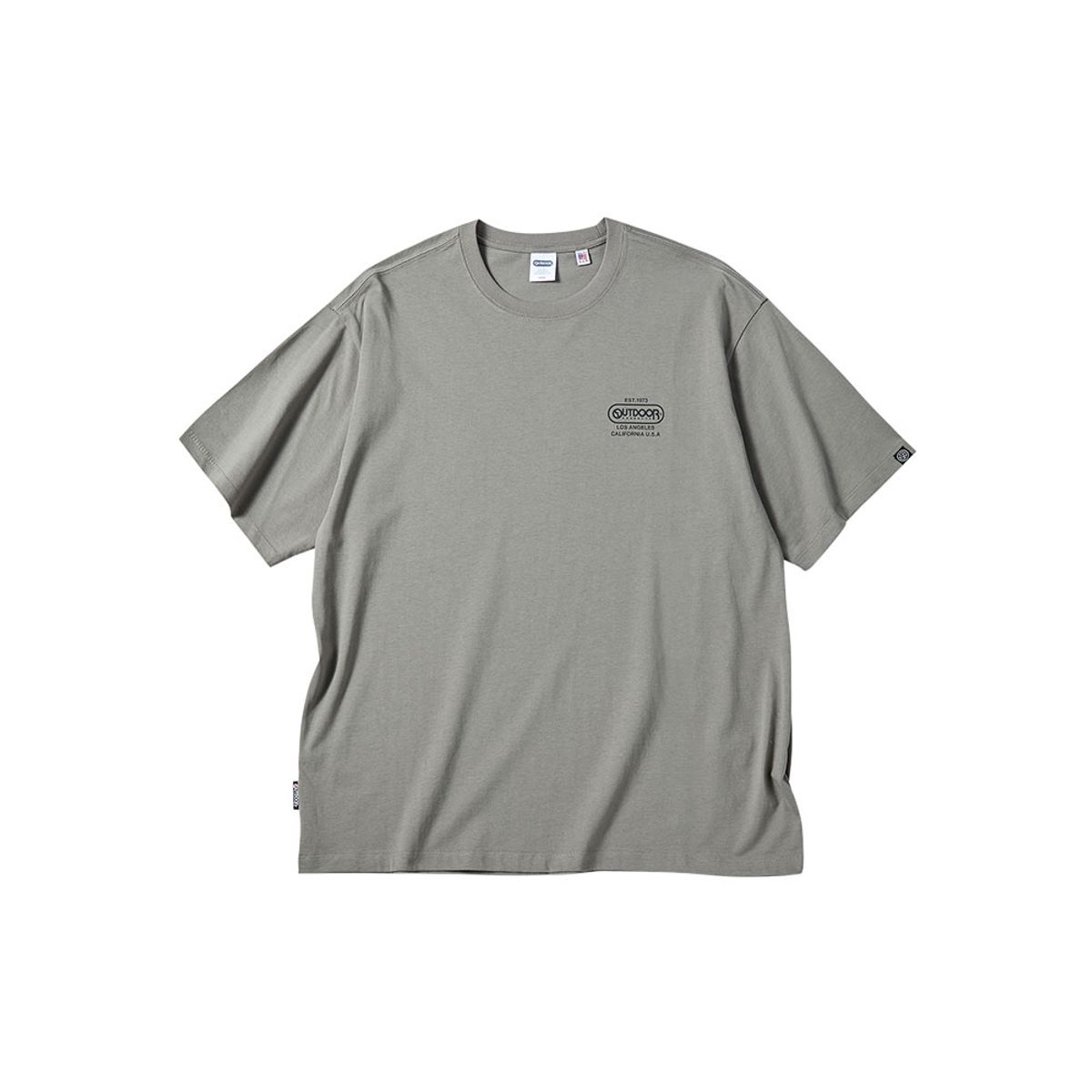 아웃도어 프로덕츠(OUTDOOR PRODUCTS) 버드 마크 티셔츠 (연카키)