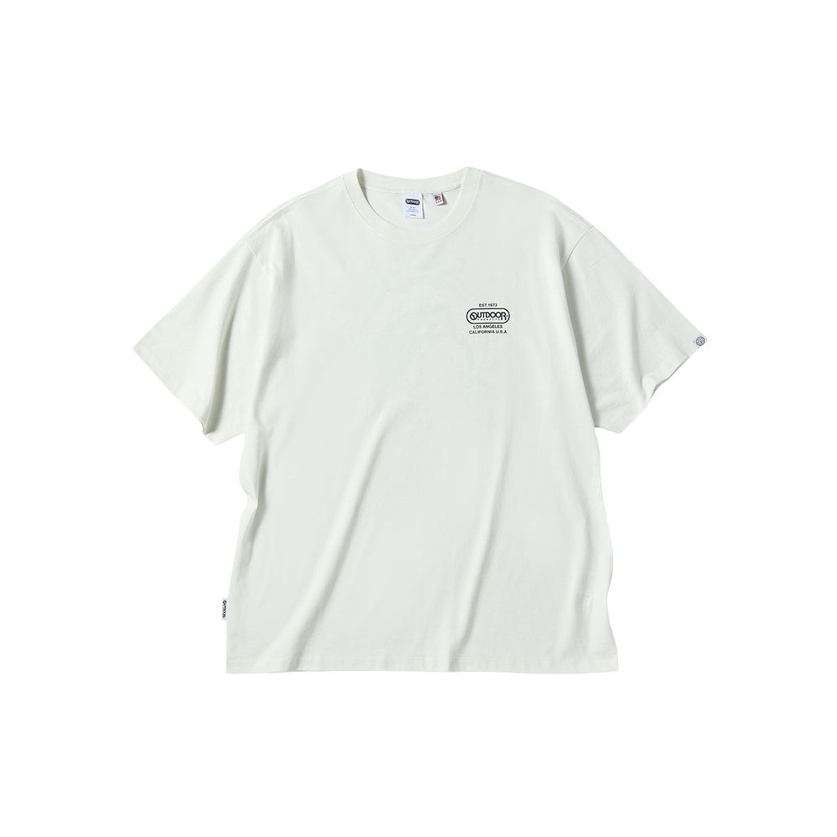 아웃도어 프로덕츠(OUTDOOR PRODUCTS) 버드 마크 티셔츠 (아이보리)