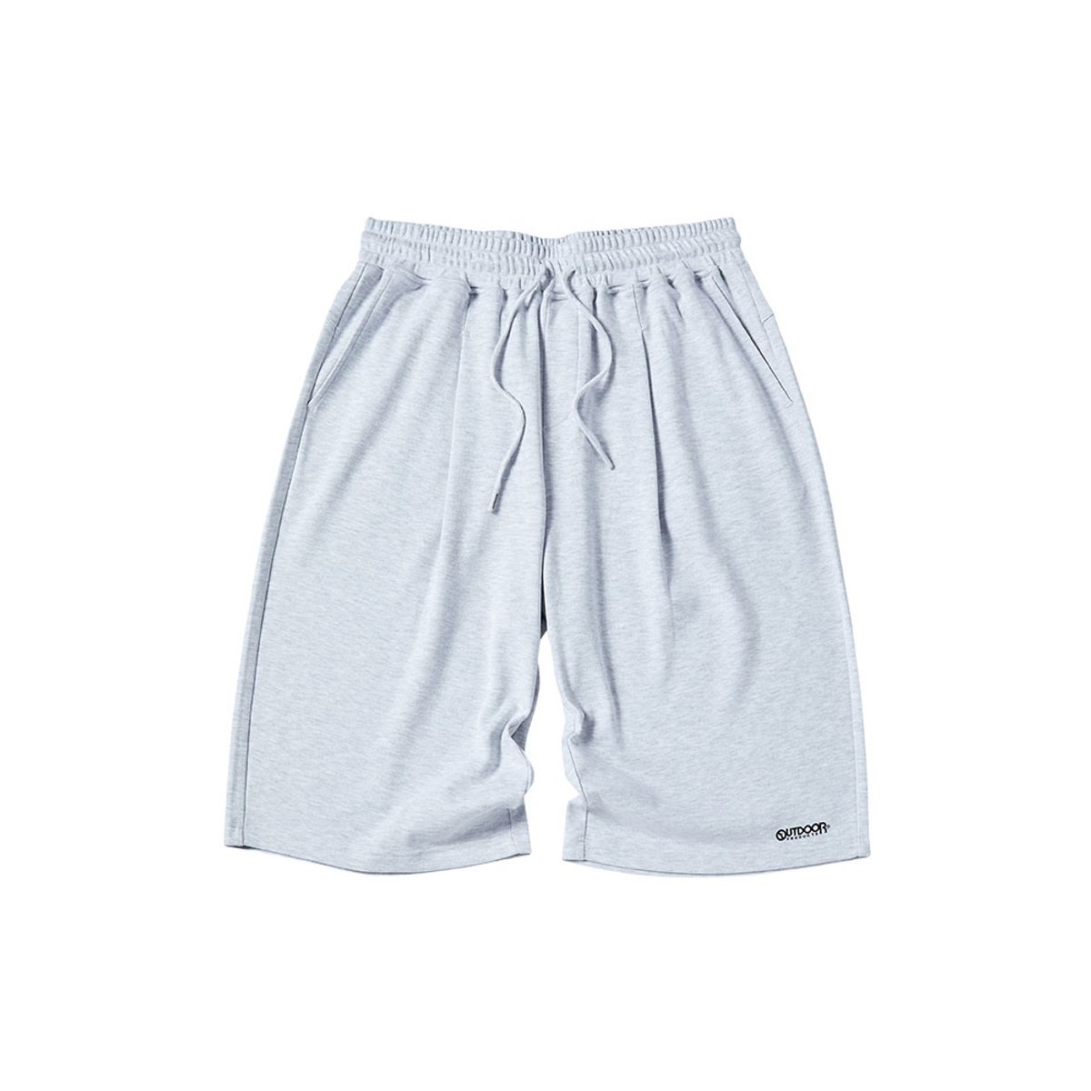 아웃도어 프로덕츠(OUTDOOR PRODUCTS) 스탠다드 로고 원턱 버뮤다 숏츠 (연그레이)