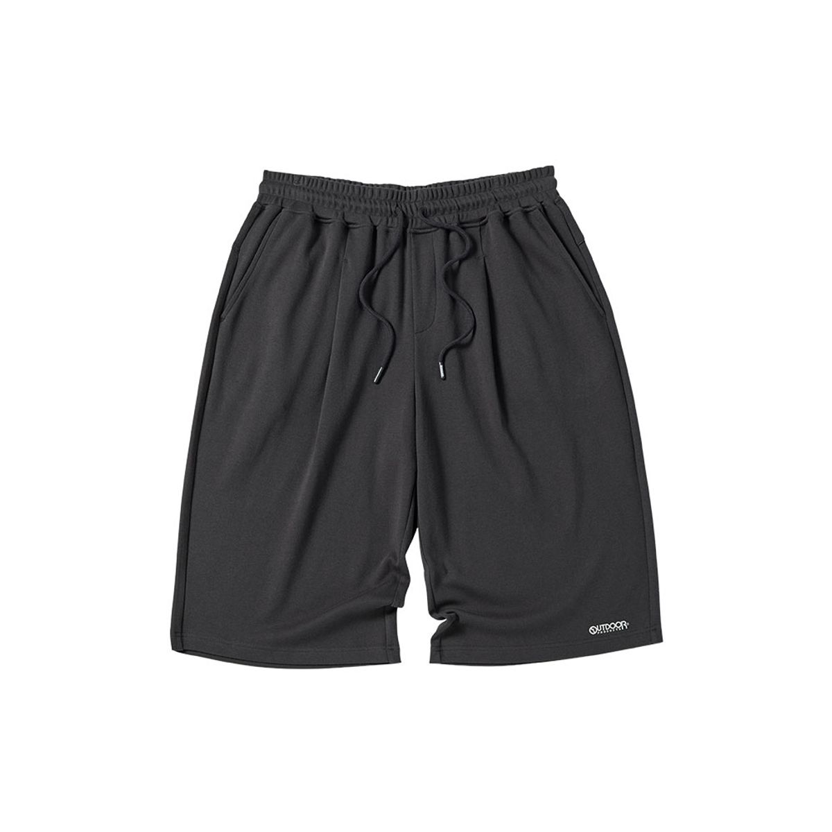 아웃도어 프로덕츠(OUTDOOR PRODUCTS) 스탠다드 로고 원턱 버뮤다 숏츠 (챠콜)