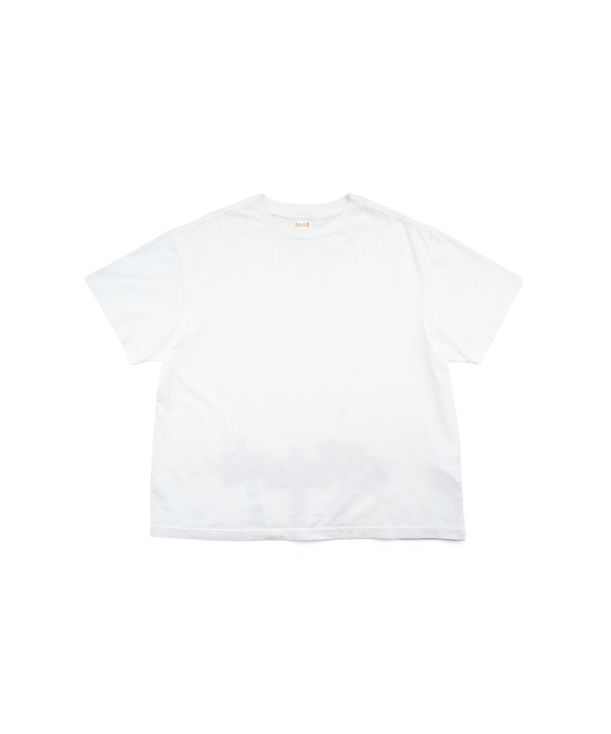 피오에스알(POSR) SIGN TEE / WHITE