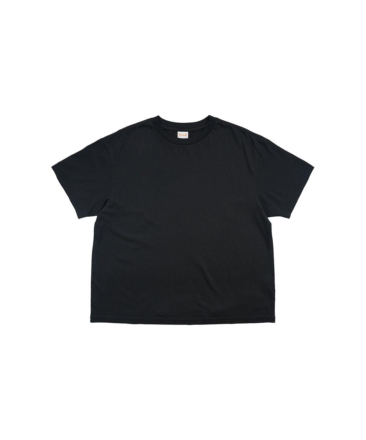 피오에스알(POSR) SIGN TEE / BLACK
