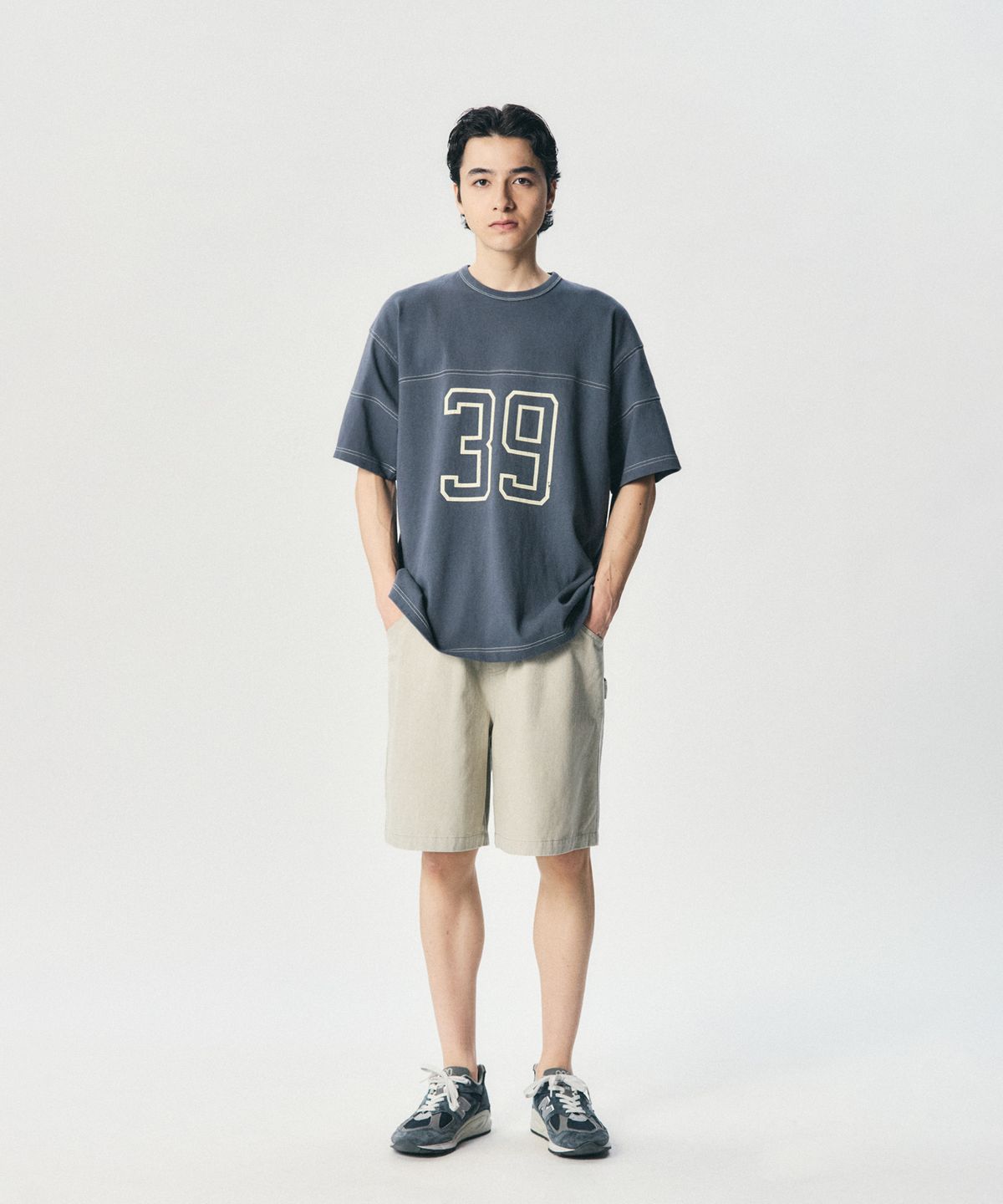 에스피오나지(ESPIONAGE) 39 Football Tee Slate