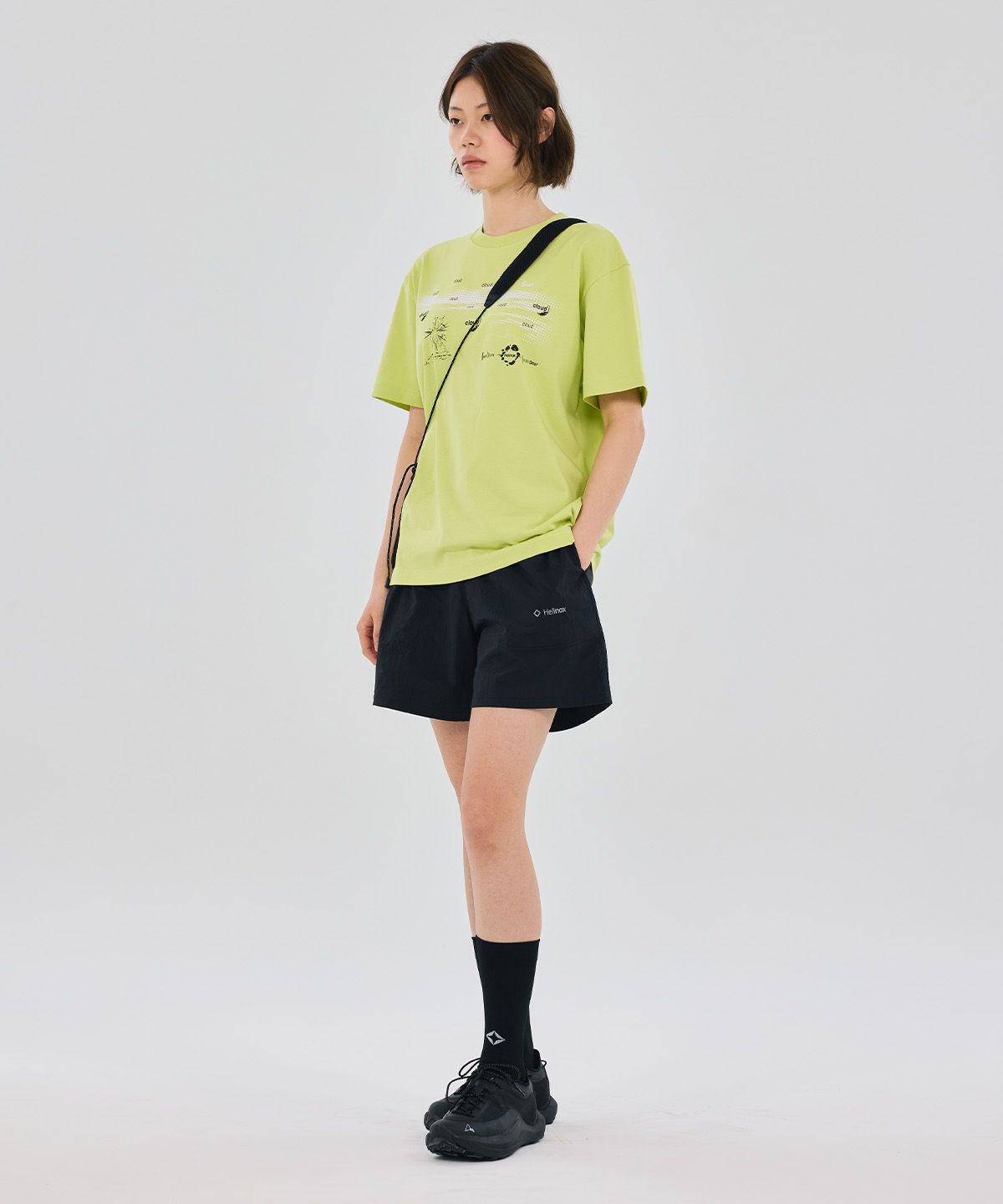 헬리녹스 웨어(HELINOX WEAR) MAGIC HOURS CLOUD & SUN 반팔티셔츠_Green