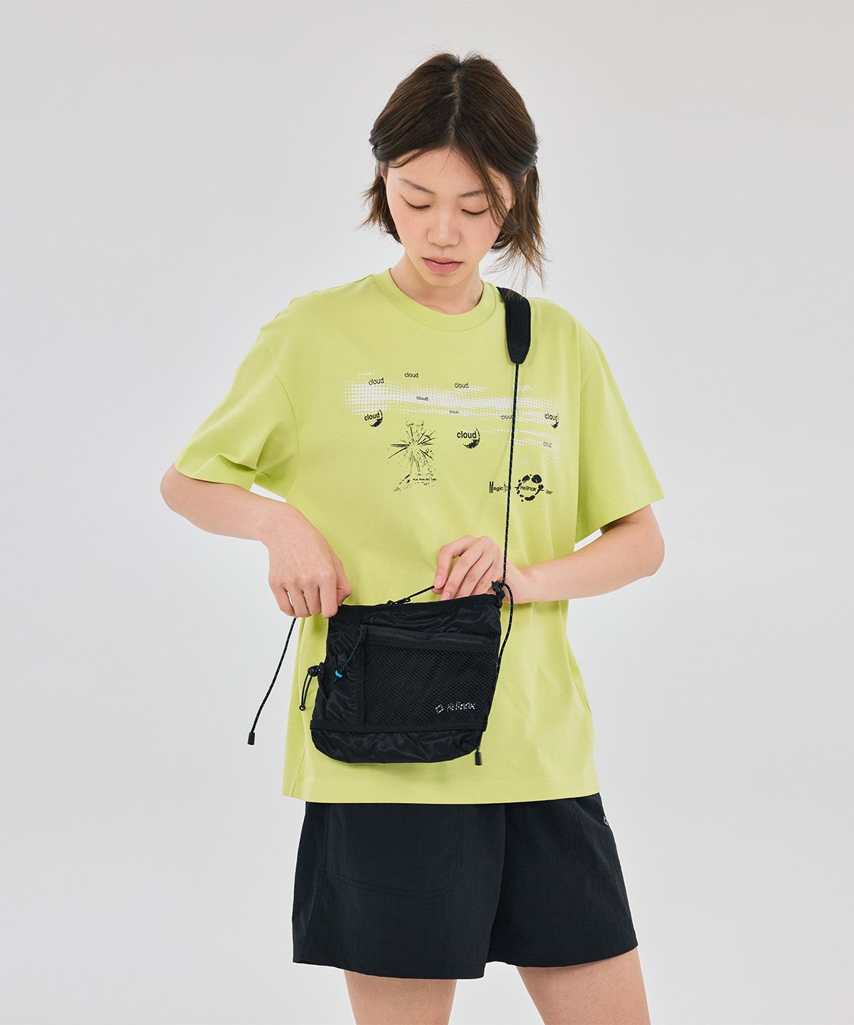 헬리녹스 웨어(HELINOX WEAR) MAGIC HOURS CLOUD & SUN 반팔티셔츠_Green