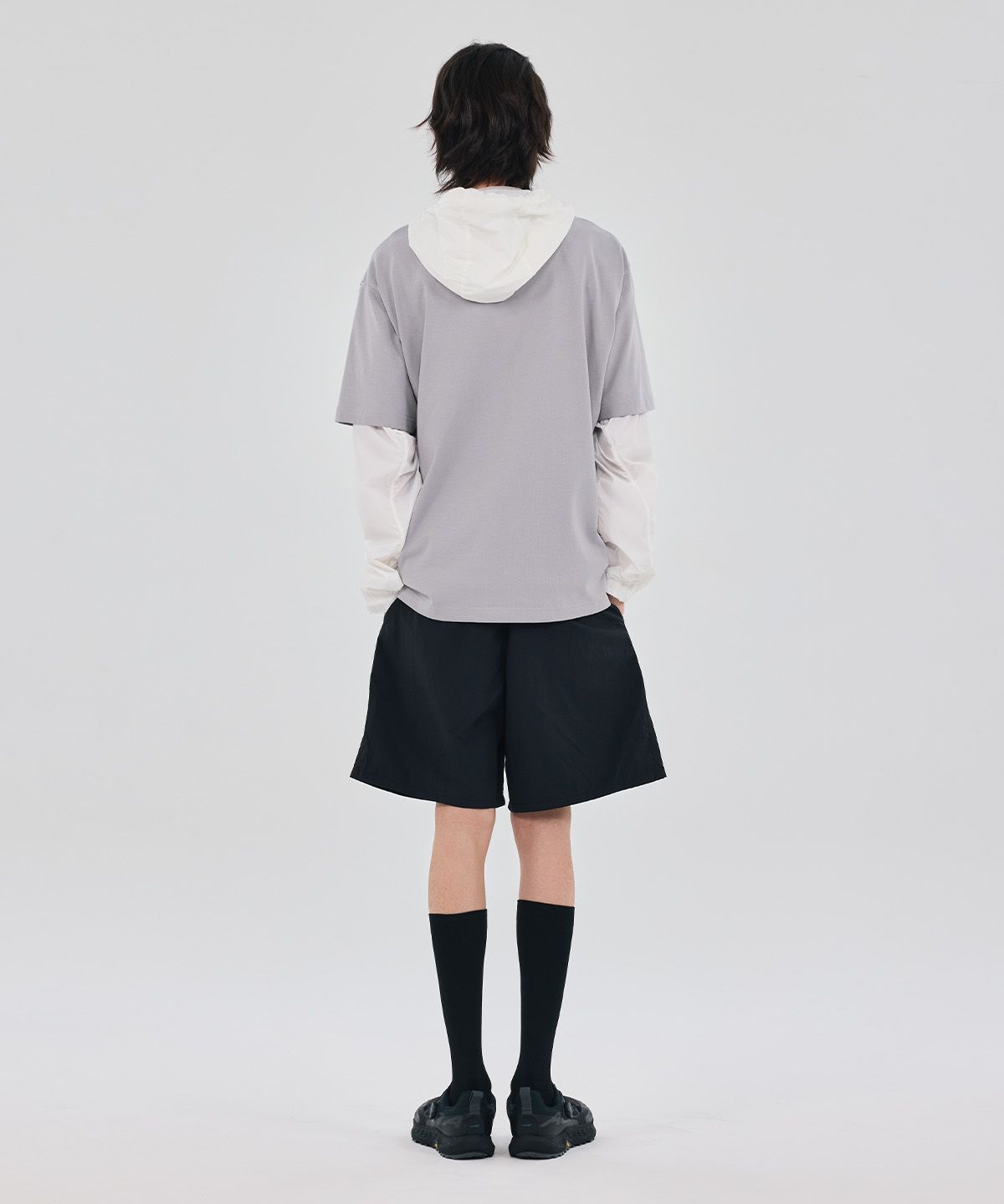 헬리녹스 웨어(HELINOX WEAR) MAGIC HOURS CLOUD & SUN 반팔티셔츠_Light Grey
