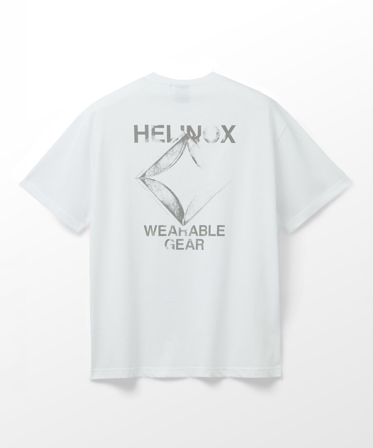 헬리녹스 웨어(HELINOX WEAR) MAGIC HOURS 로고 반팔티셔츠_White