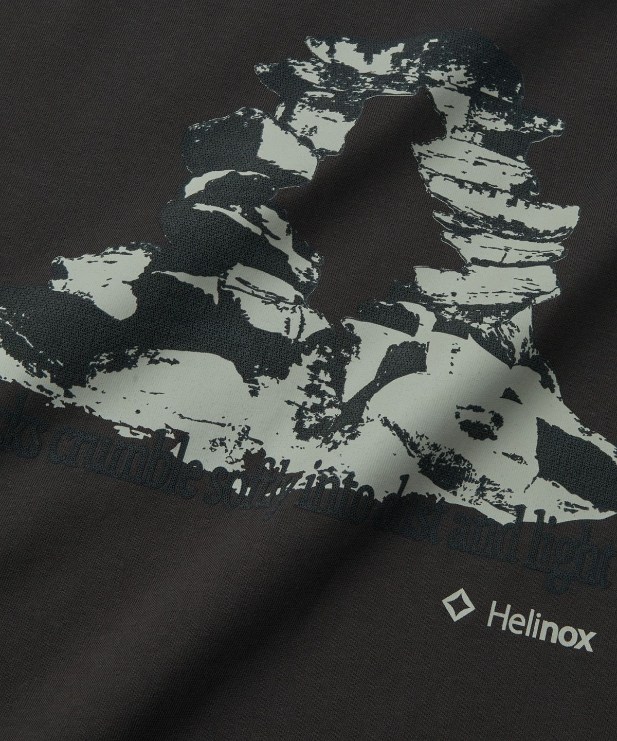 헬리녹스 웨어(HELINOX WEAR) MAGIC HOURS 록스 반팔티셔츠_Dark Brown