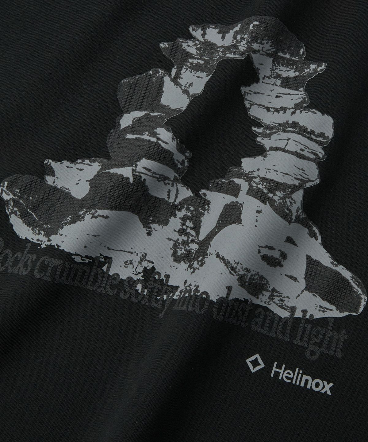 헬리녹스 웨어(HELINOX WEAR) MAGIC HOURS 록스 반팔티셔츠_Black