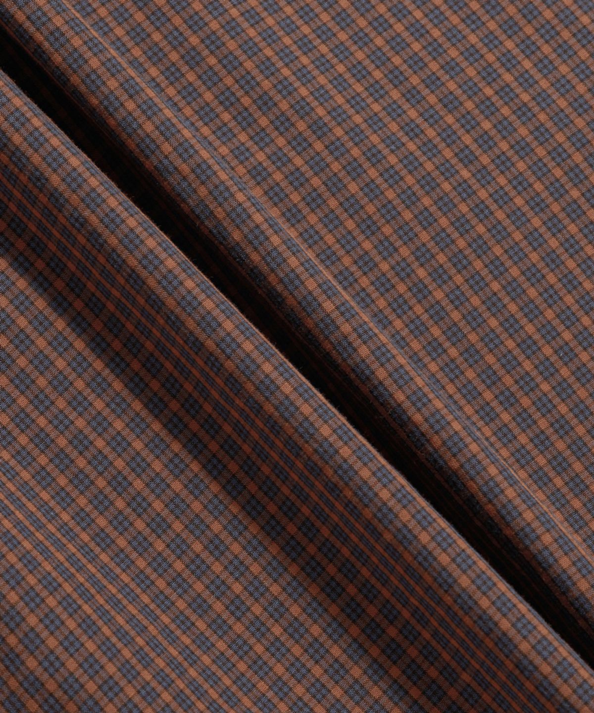 에스피오나지(ESPIONAGE) Multi Check Flap Pocket S/S Shirt Brick Navy