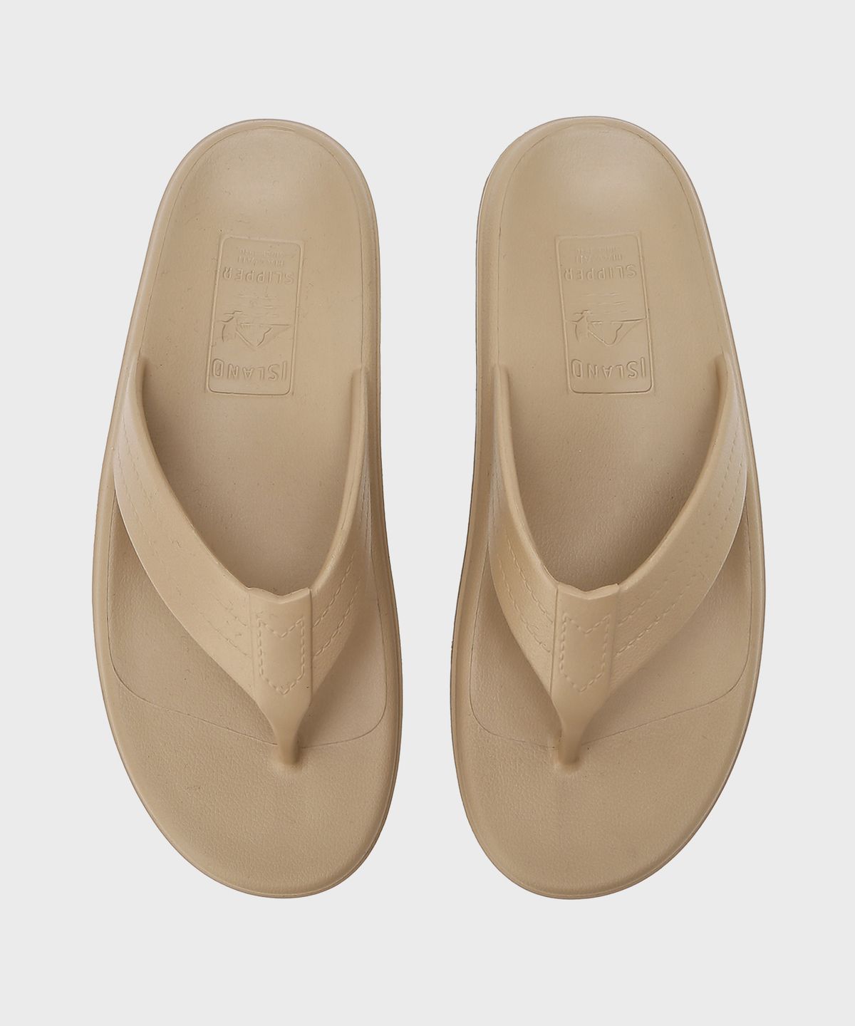 아일랜드 슬리퍼(ISLAND SLIPPER) 남여공용 베이지 EVA Y 슬라이드