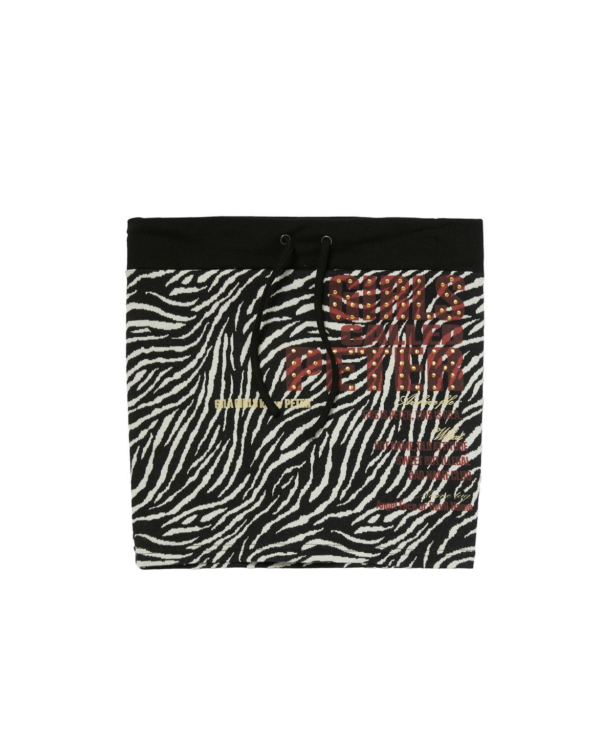 길라아카이브(GILAARCHIVE) TYPING TANK TOP (ZEBRA)_BLACK