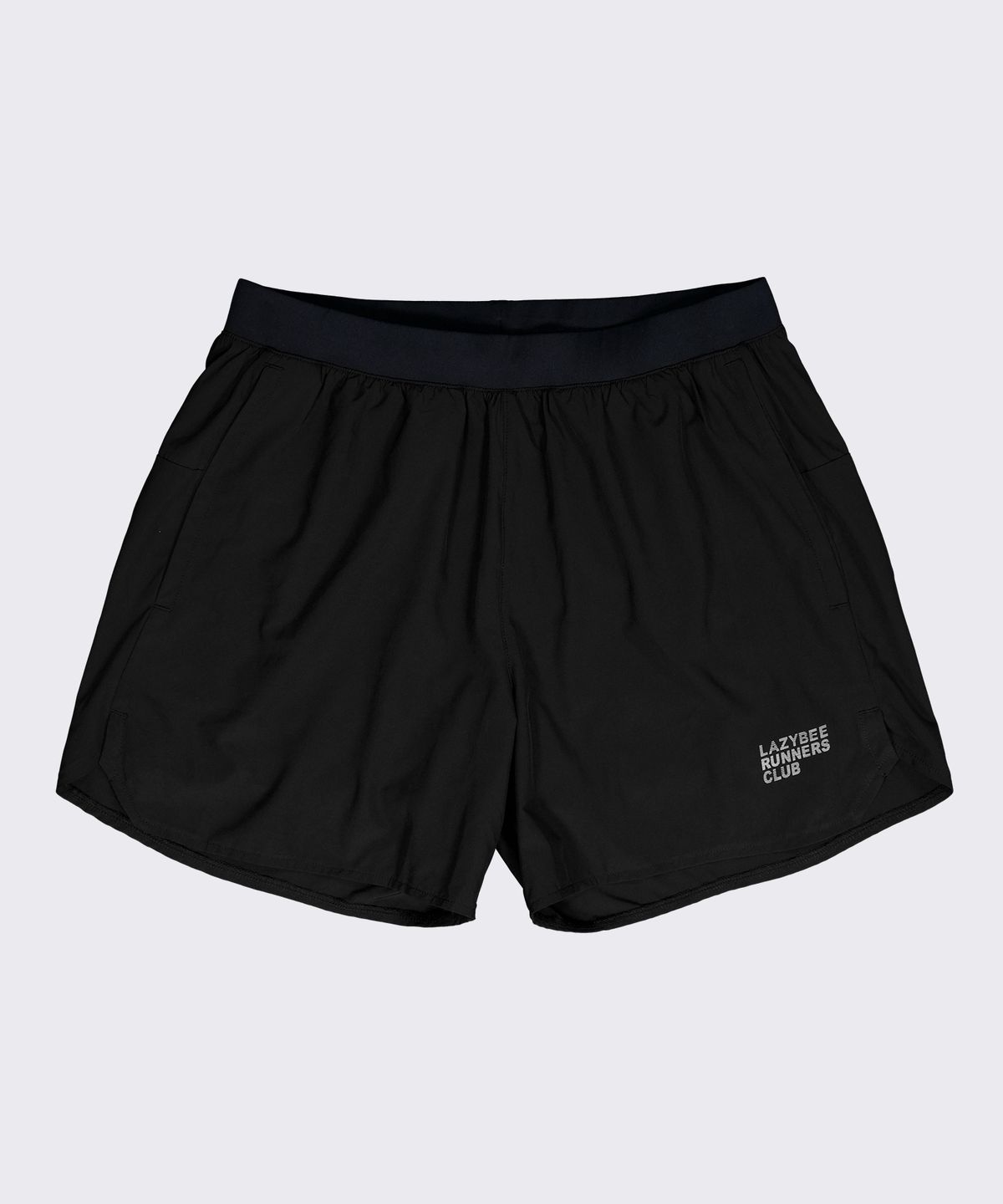 레이지비(LAZYBEE) [SET] 에어브리즈 러닝 싱글렛 + 5인치 쇼츠 반바지 세트 W 블랙
