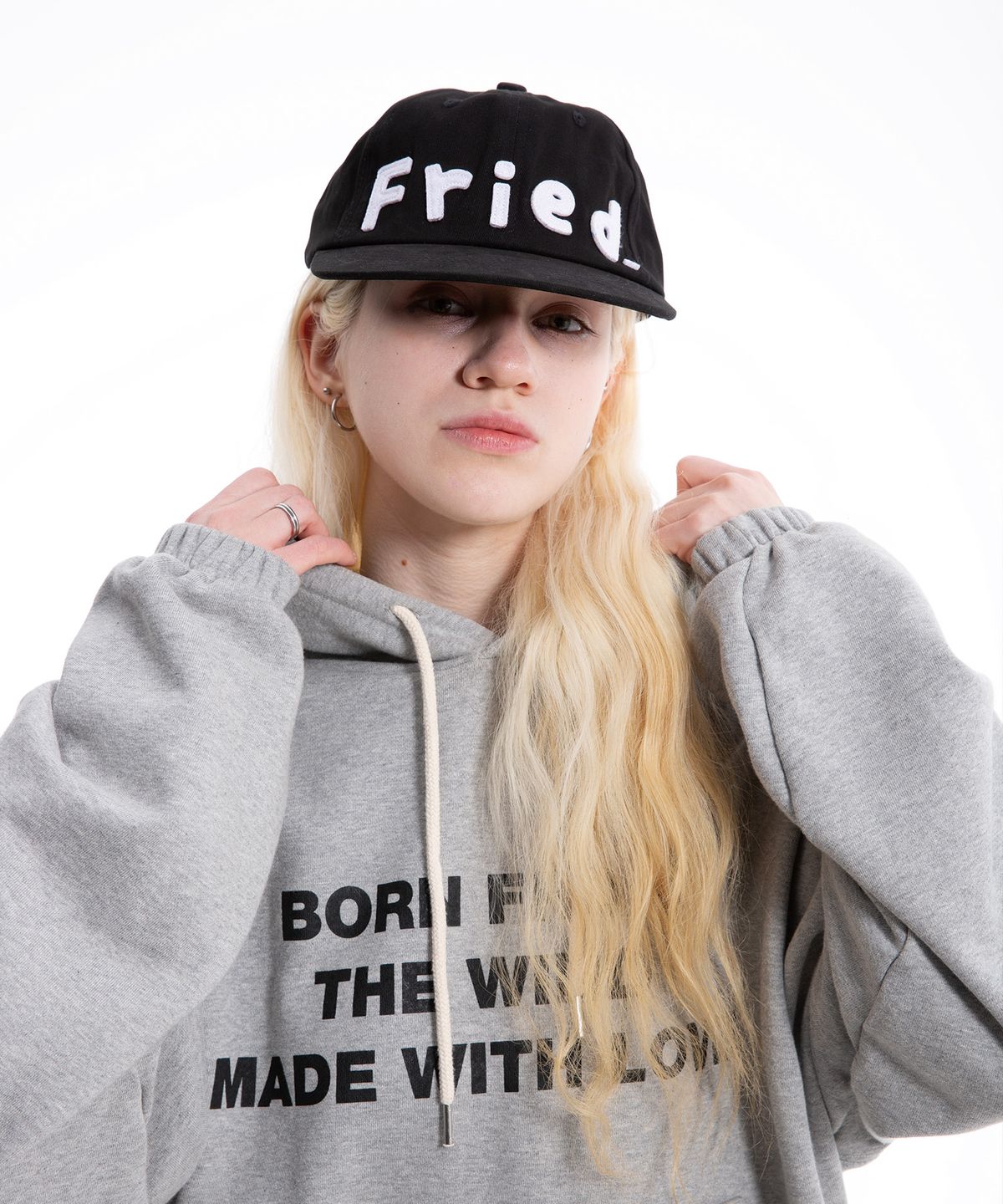 프라이데이핫도그(FRIDAYHOTDOG) Fried Cap Black