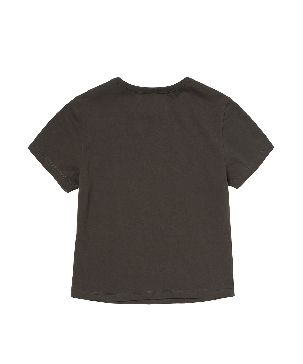 길라아카이브(GILAARCHIVE) TYPING CROP T-SHIRTS_BLACK