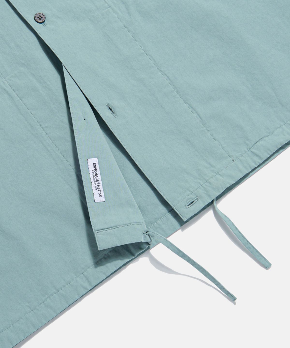 에스피오나지(ESPIONAGE) Vintage Cotton Work Shirt Jacket Light Blue