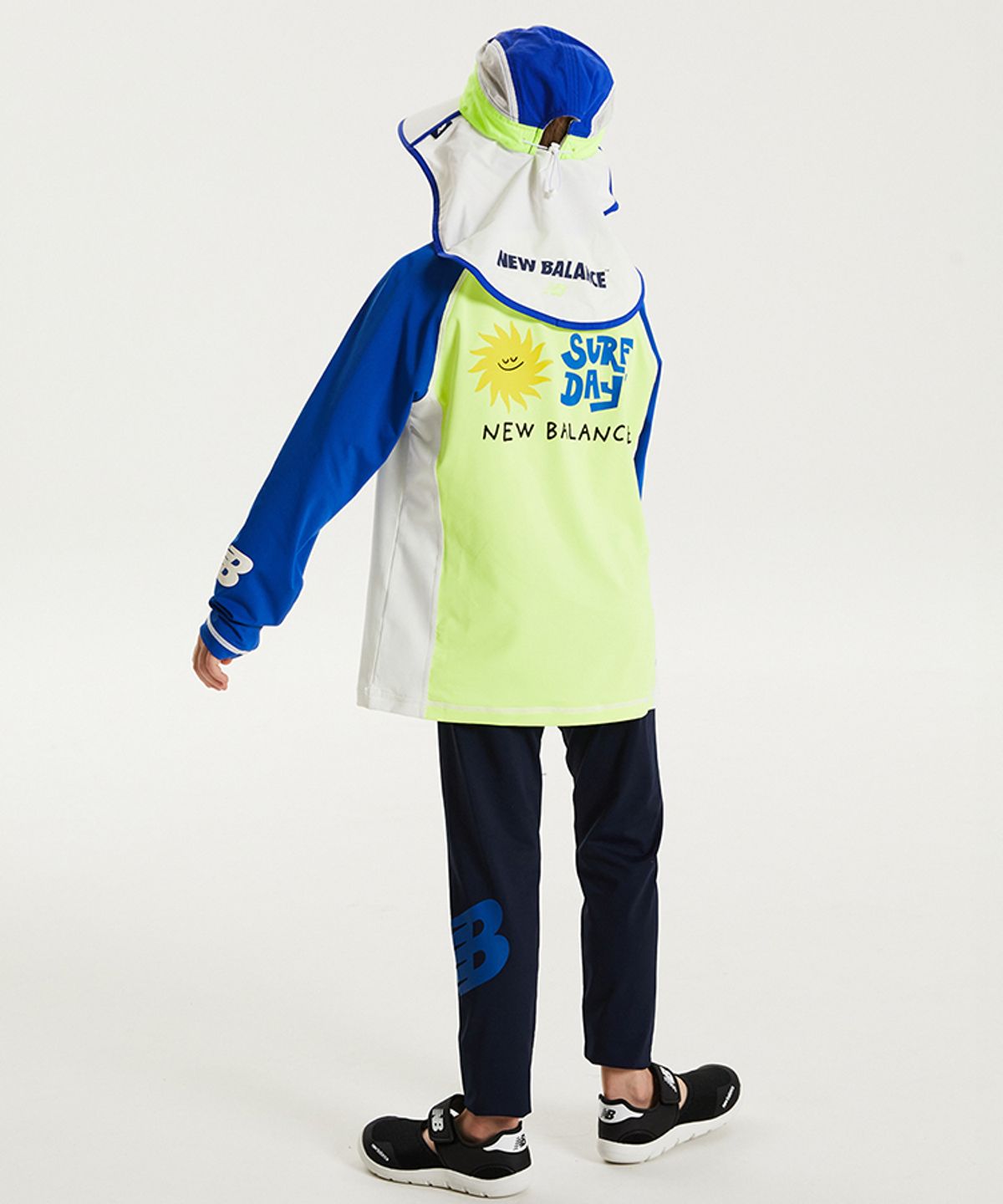 뉴발란스 키즈(NEWBALANCEKIDS) Sweet home_긴팔 래쉬가드 레깅스 셋업 아동 수영복 NK9RG3551UAH