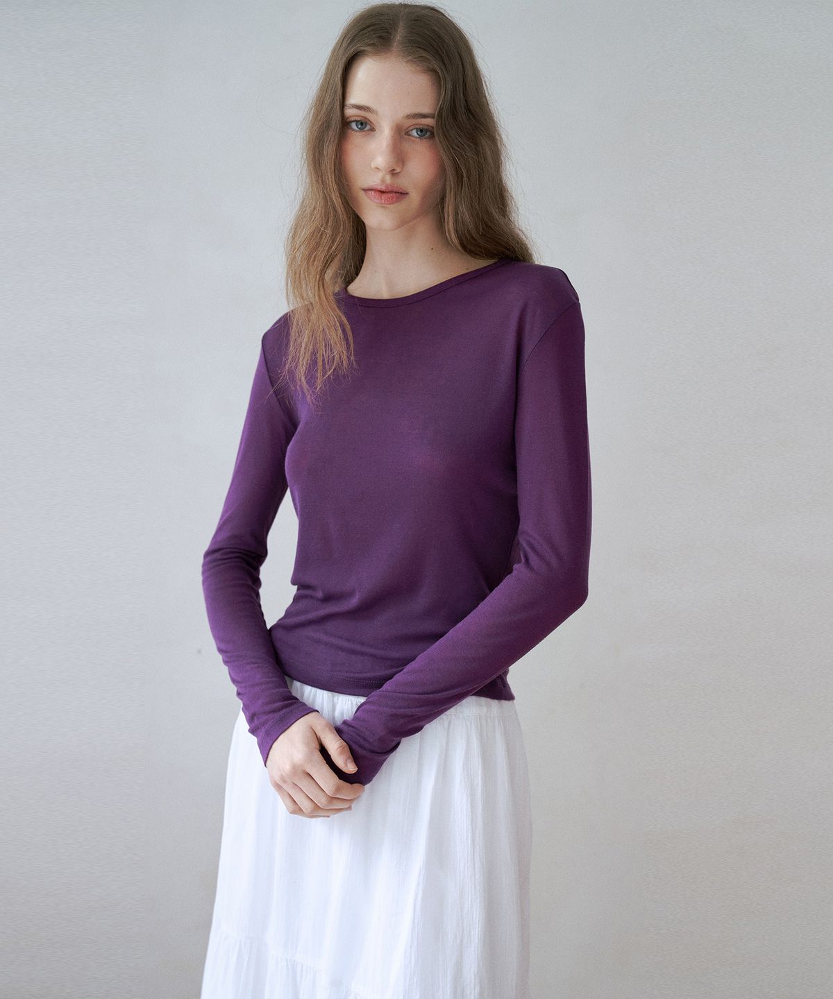 글로우노트(GLOWNOTE) GLOW TENCEL  T-SHIRTS  (5COLOR)