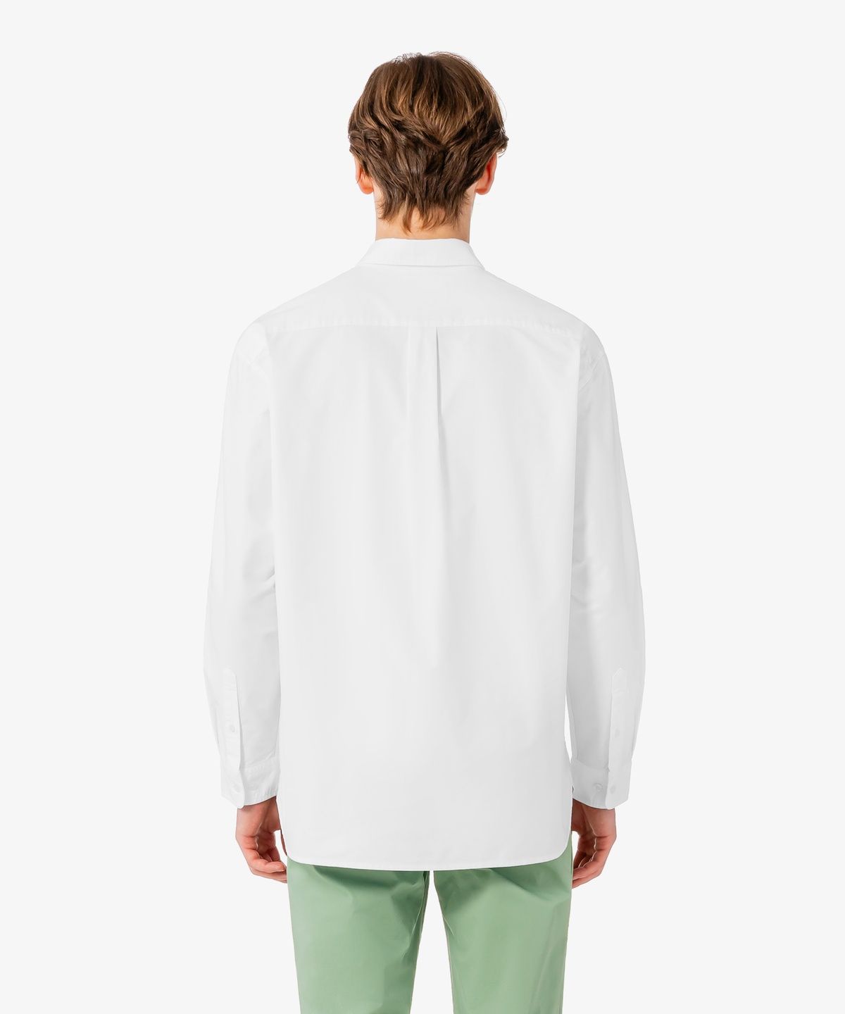 라코스테(LACOSTE) 남성 코튼 옥스포드 릴랙스핏 셔츠 CH165E-56G 001