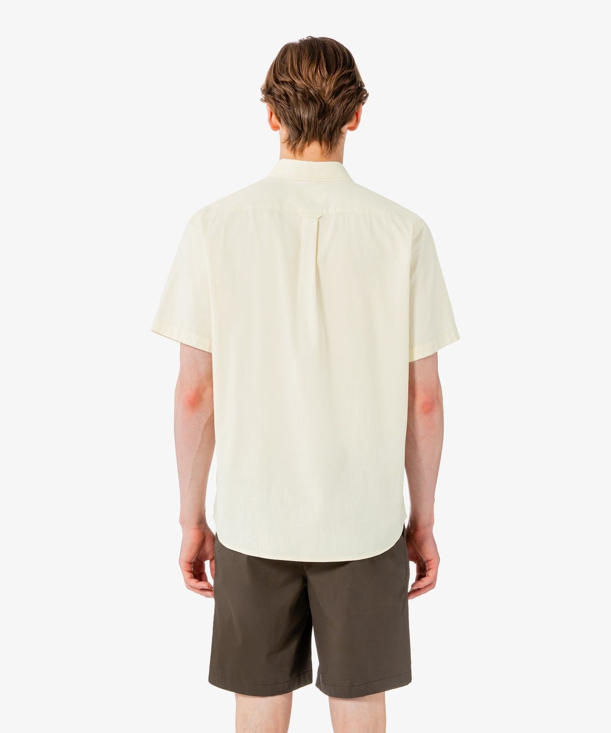 라코스테(LACOSTE) 남성 샴브레이 반팔 셔츠 CH359E-56G 056