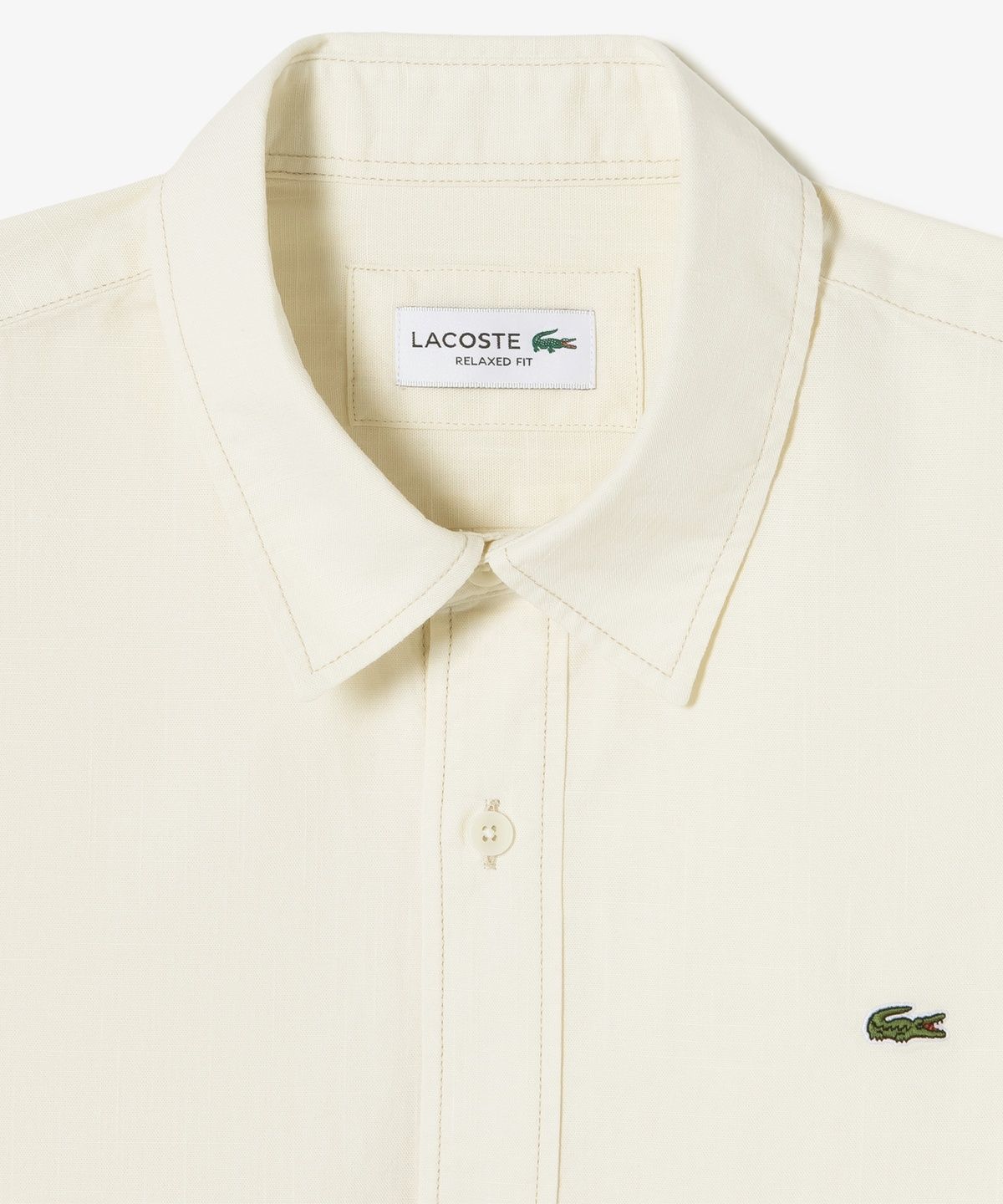 라코스테(LACOSTE) 남성 샴브레이 반팔 셔츠 CH359E-56G 056