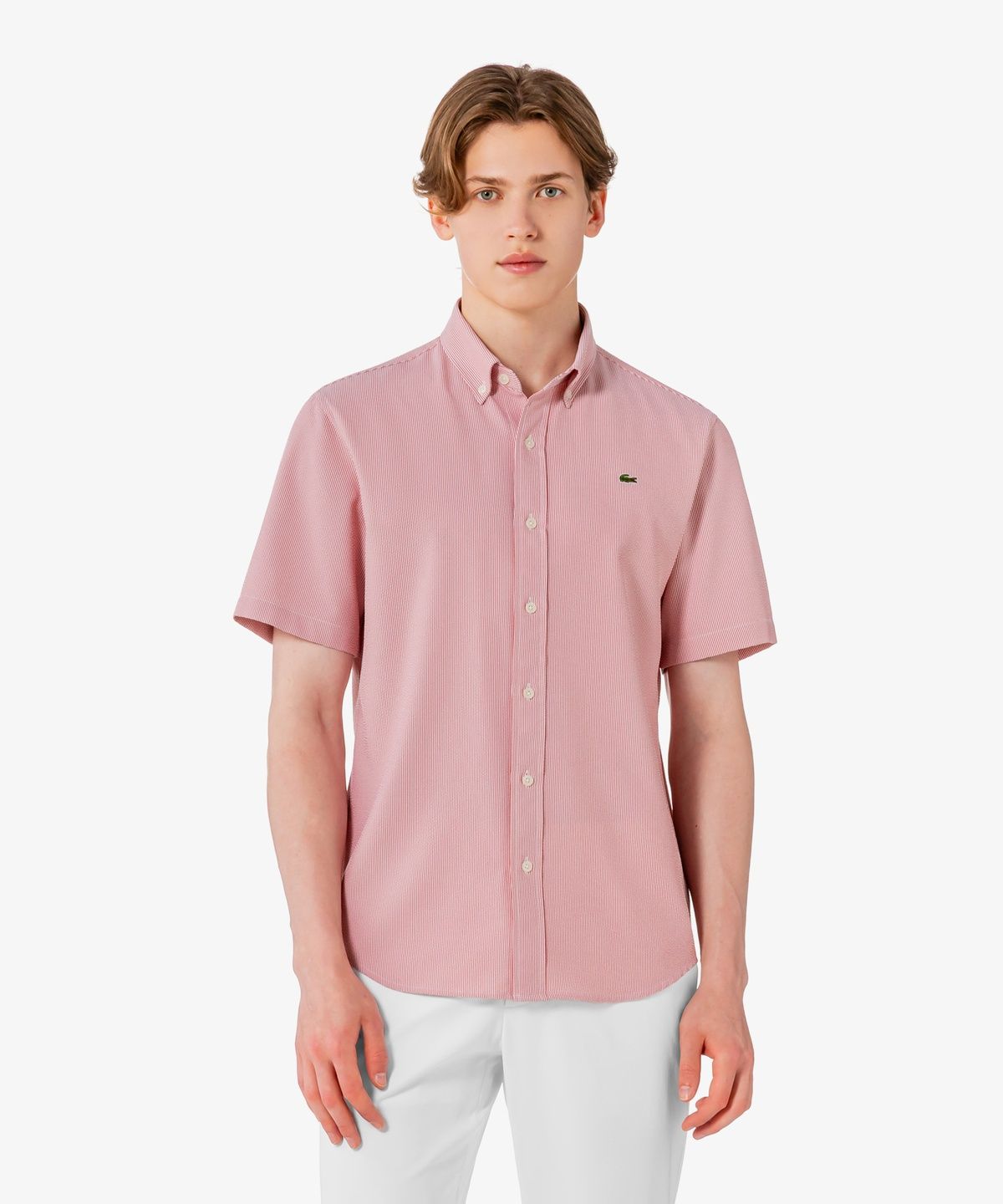 라코스테(LACOSTE) 남성 반팔 저지 셔츠 CH440E-56G 476