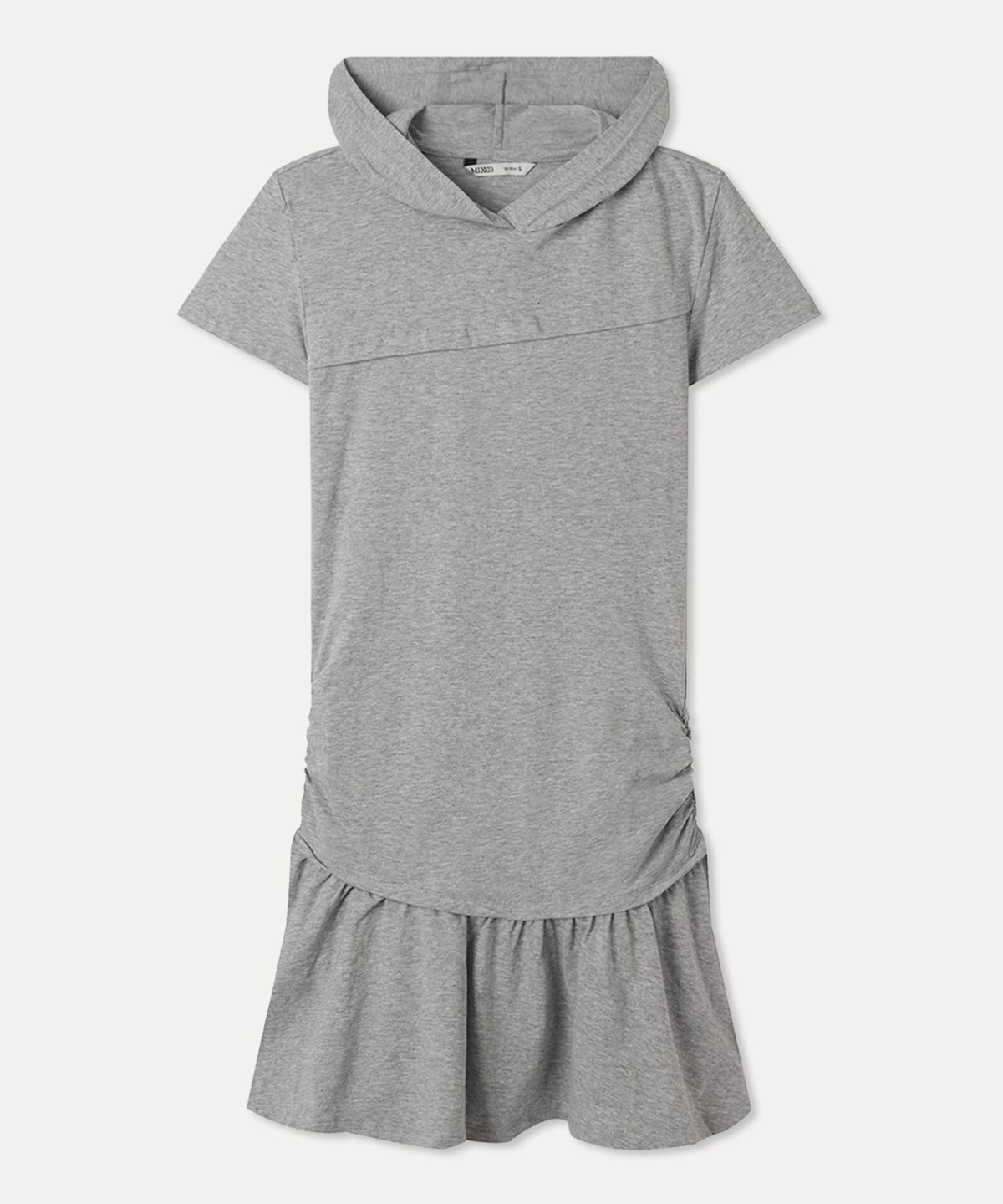 미쏘(MIXXO) 후드 저지 반팔 원피스_MIWOMG509C