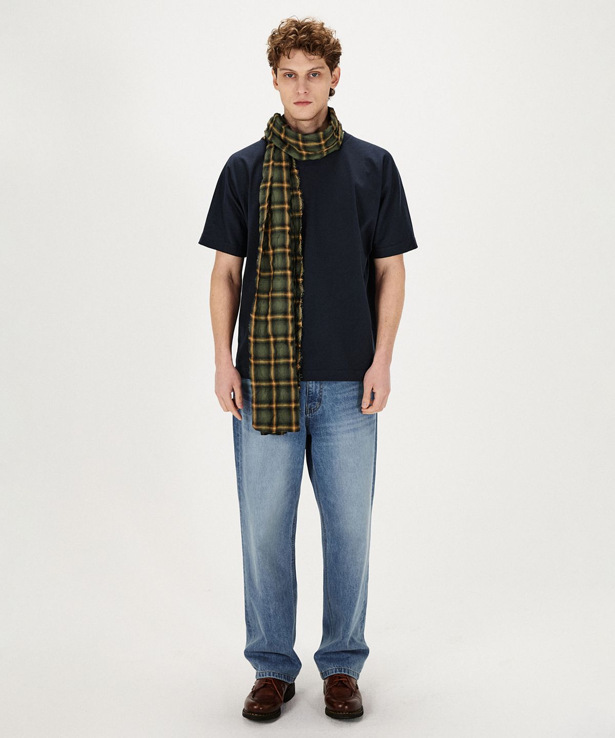 셔터(SHIRTER) DOLMAN SLEEVE T-SHIRT (NAVY)