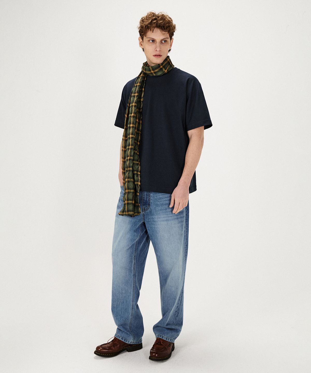 셔터(SHIRTER) DOLMAN SLEEVE T-SHIRT (NAVY)