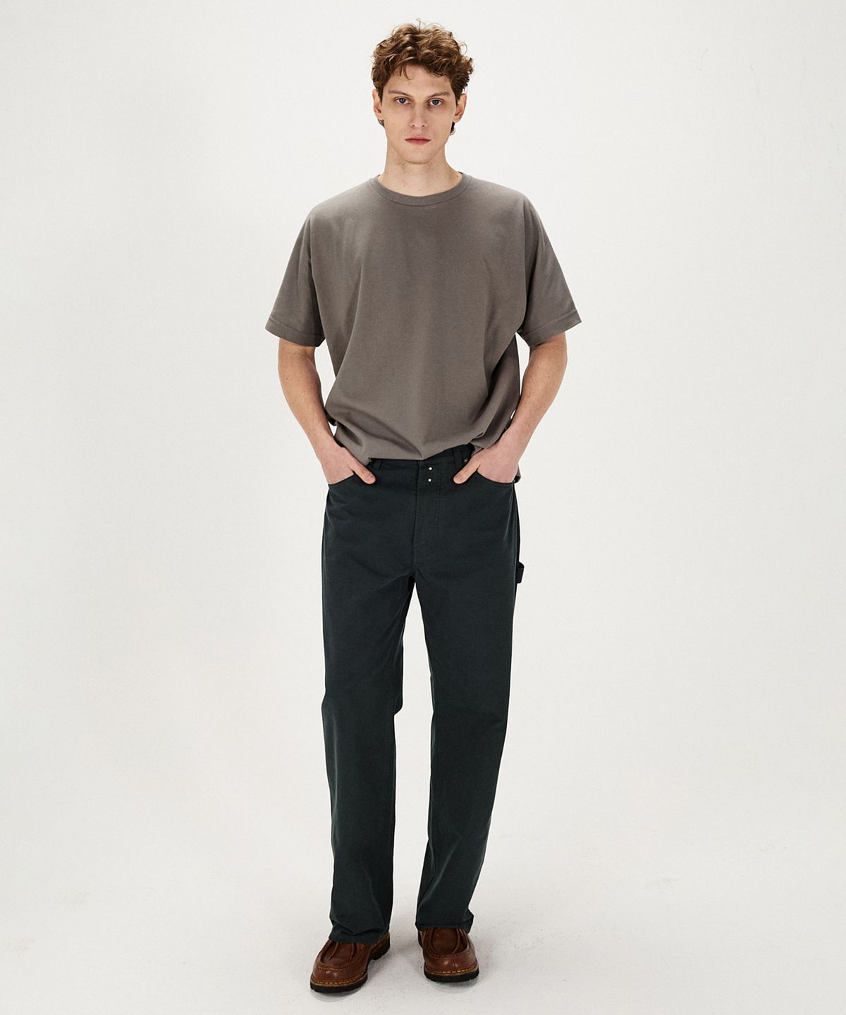 셔터(SHIRTER) DOLMAN SLEEVE T-SHIRT (MUD)