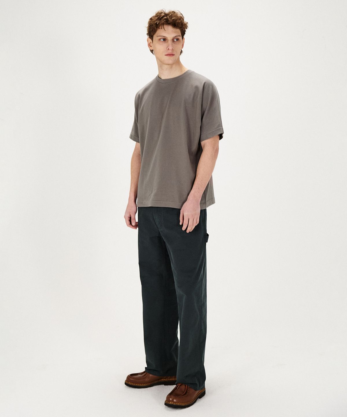 셔터(SHIRTER) DOLMAN SLEEVE T-SHIRT (MUD)